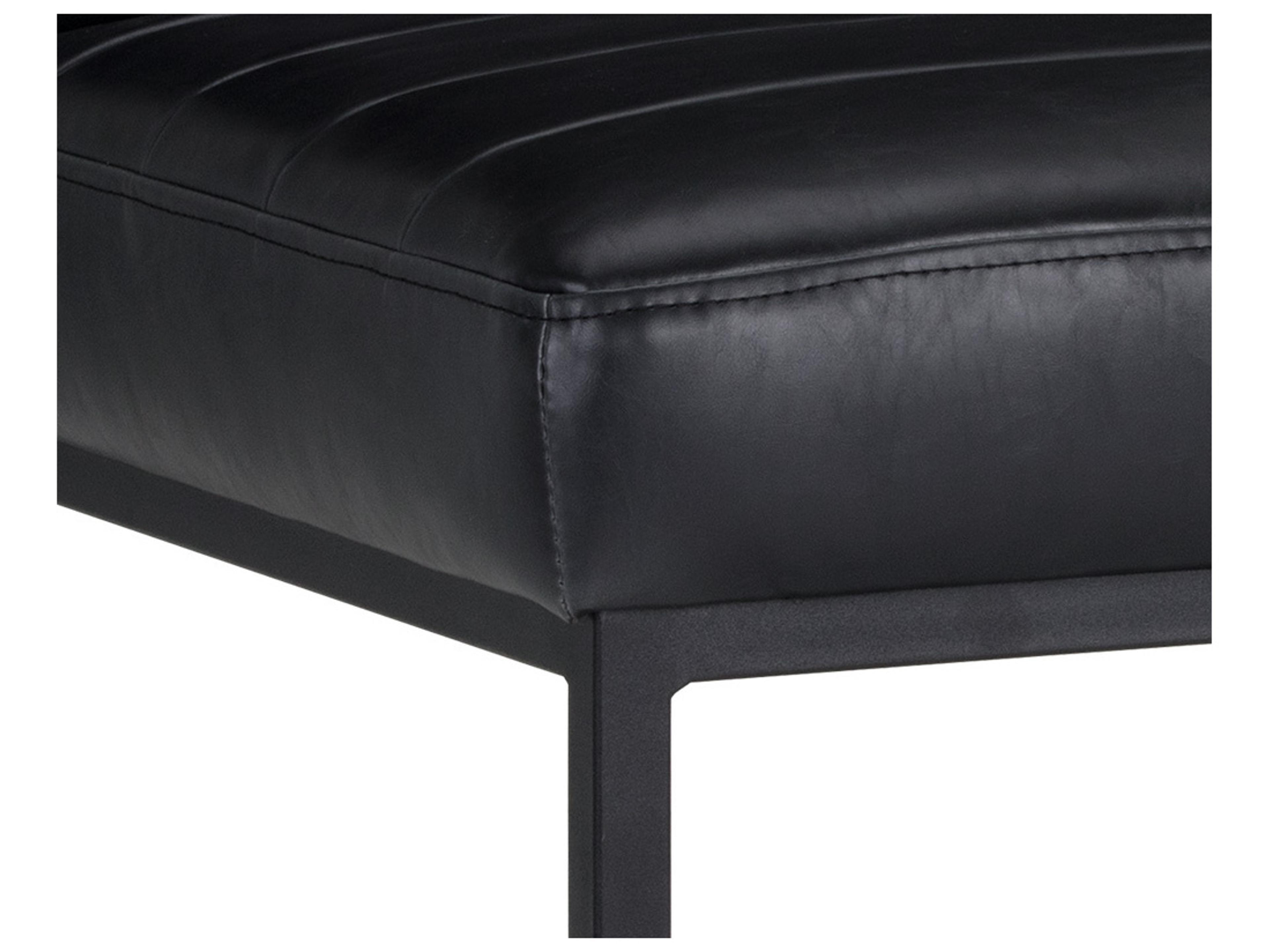 Sunpan 5west Spyros Dining Chair Coal Black