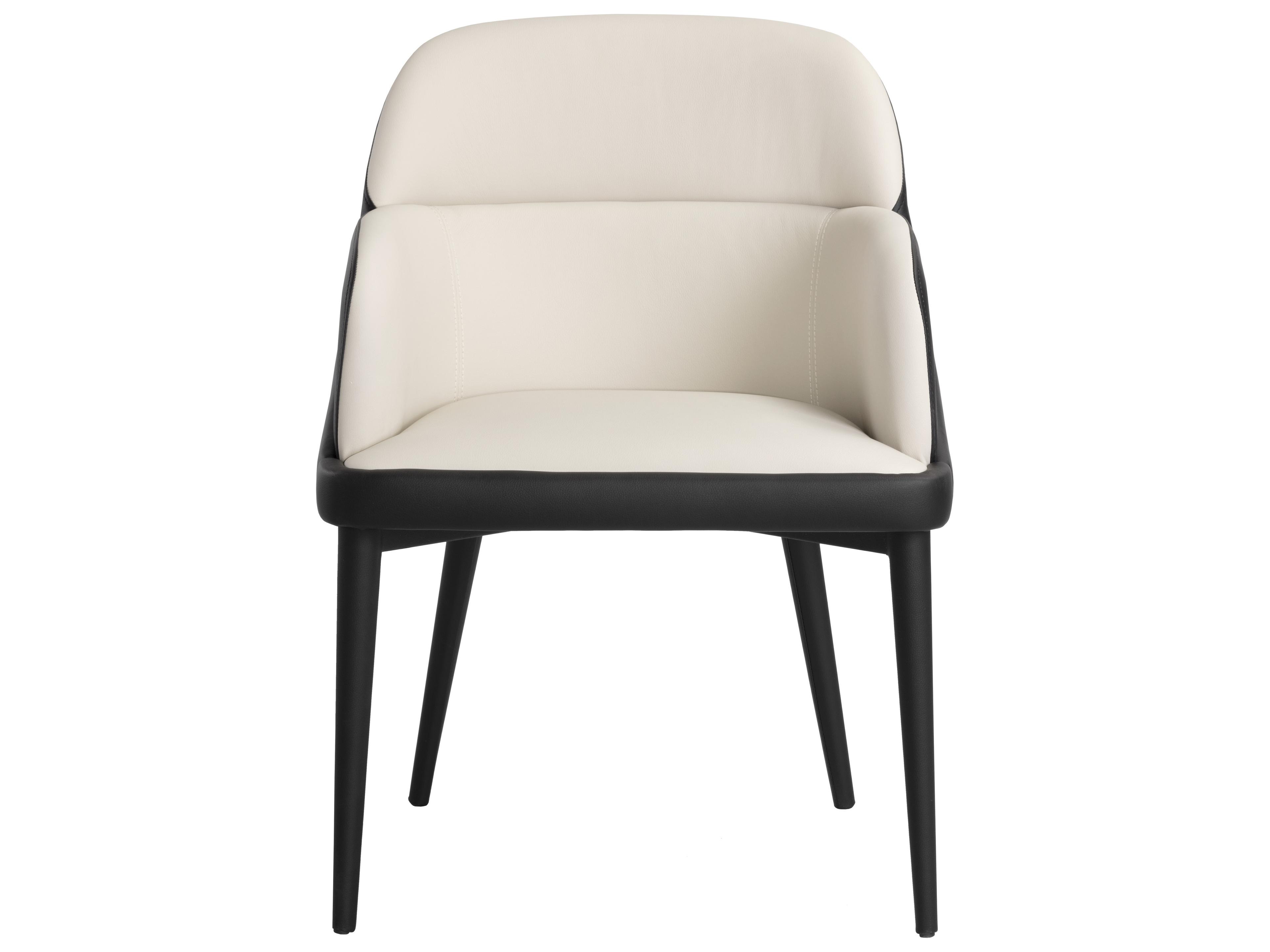 Sunpan Ikon Hagan Black Arm Dining Chair