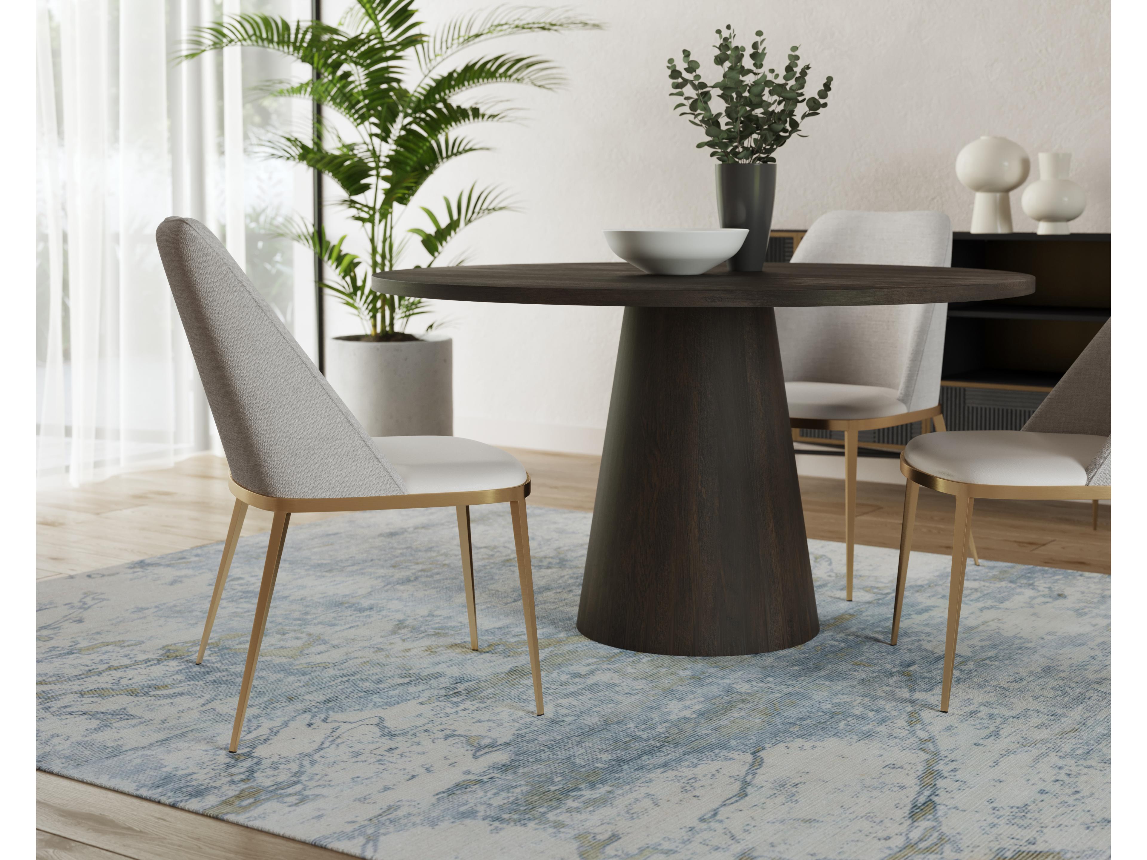 Sunpan Ikon Dover Dining Chair Napa Stone / Polo Club Stone