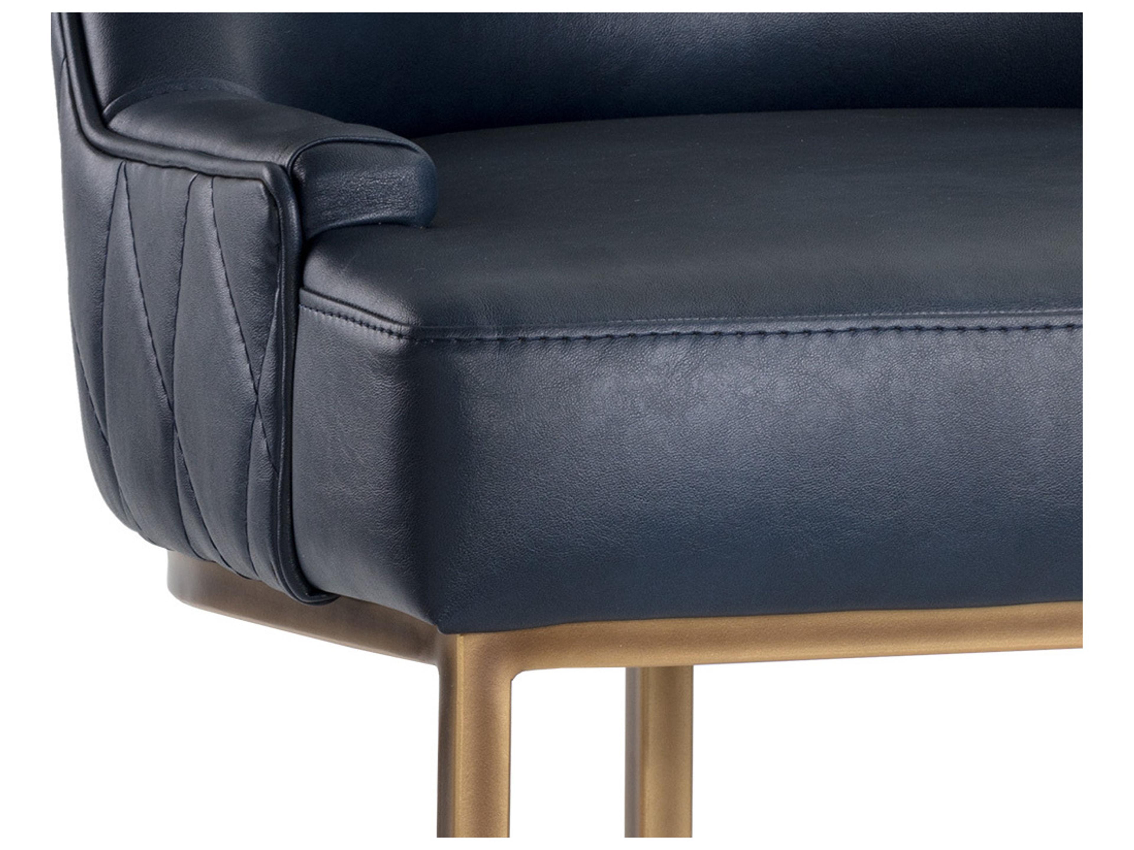 Sunpan Irongate Florence Dining Chair Bravo Admiral