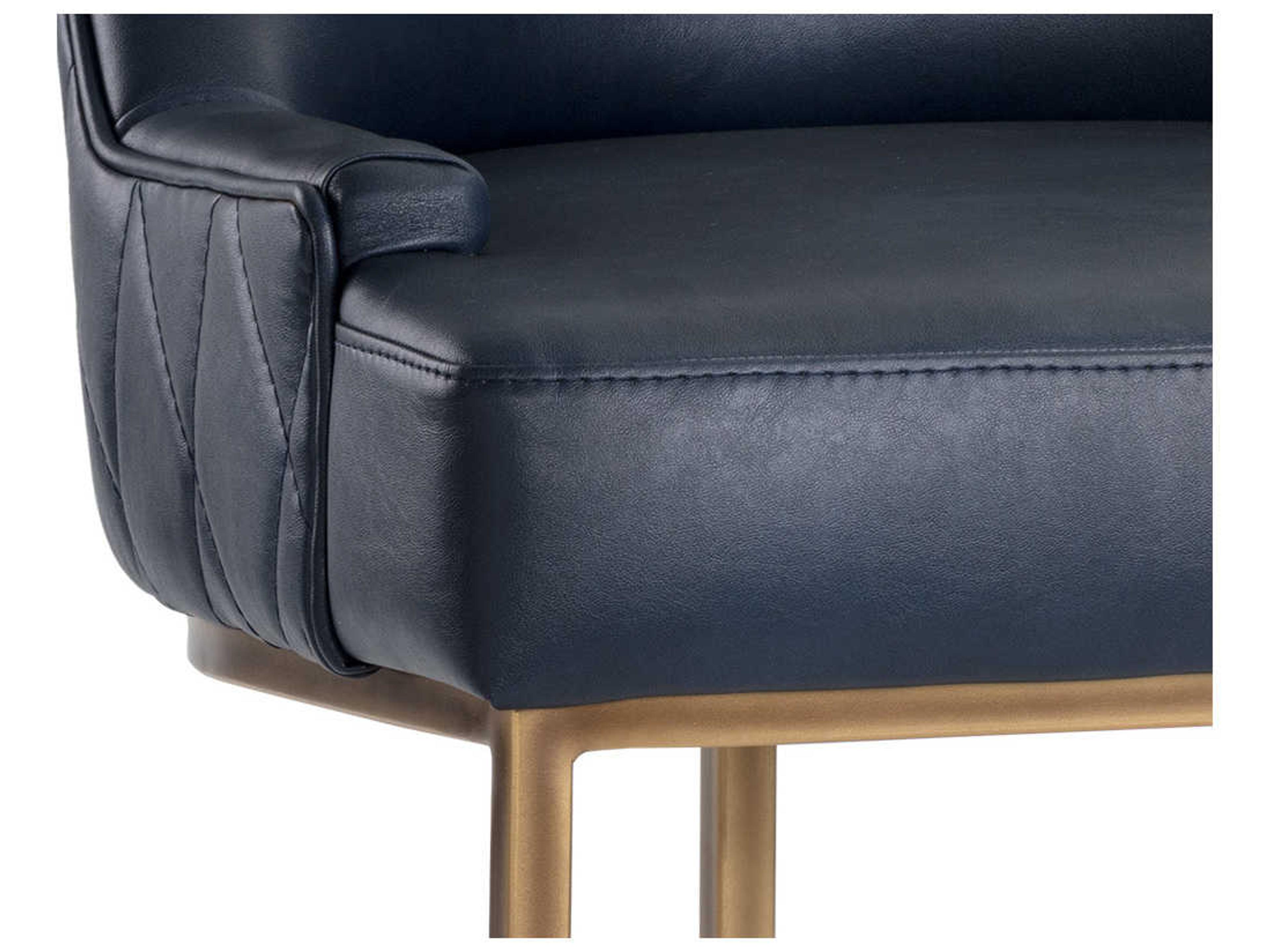 Sunpan Irongate Florence Dining Chair Bravo Admiral