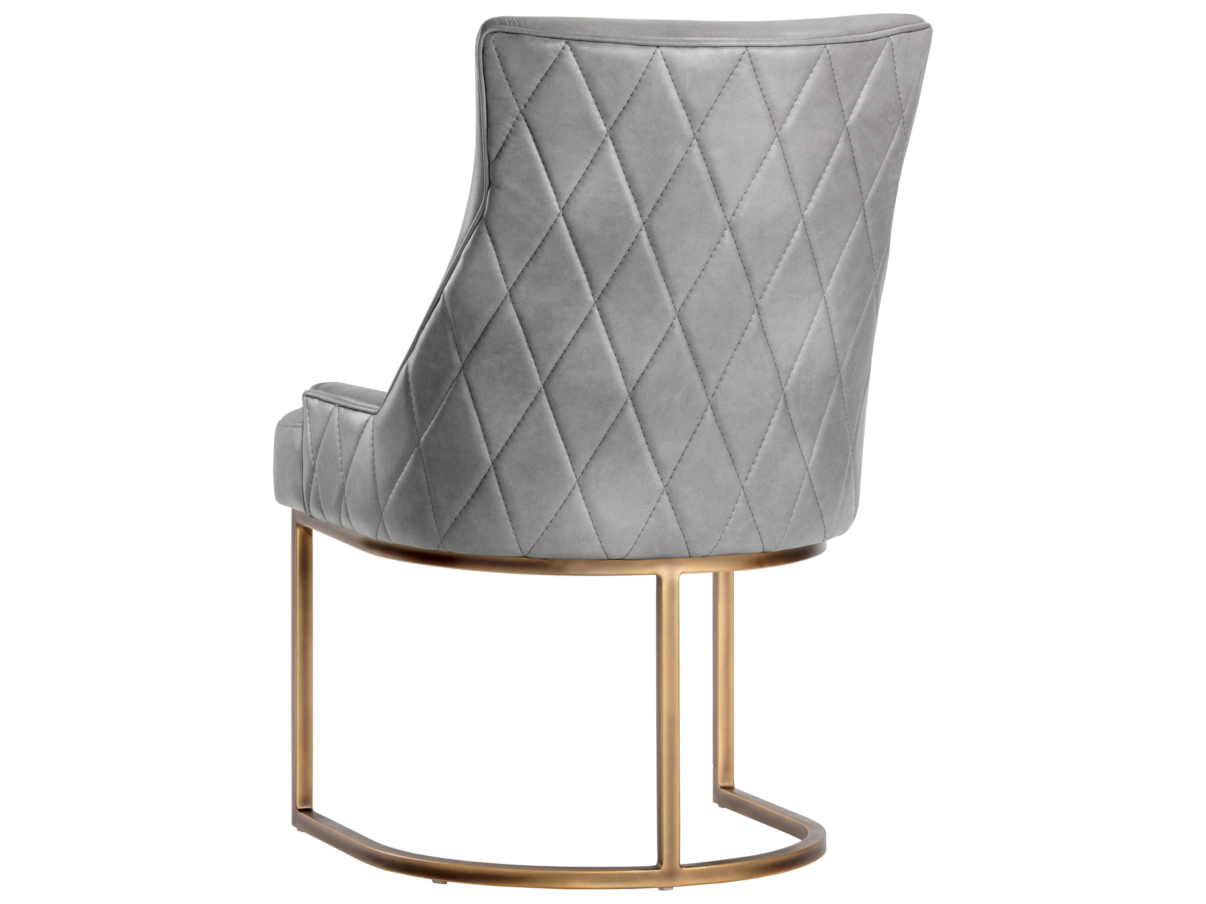 Sunpan Irongate Florence Dining Chair Bravo Metal
