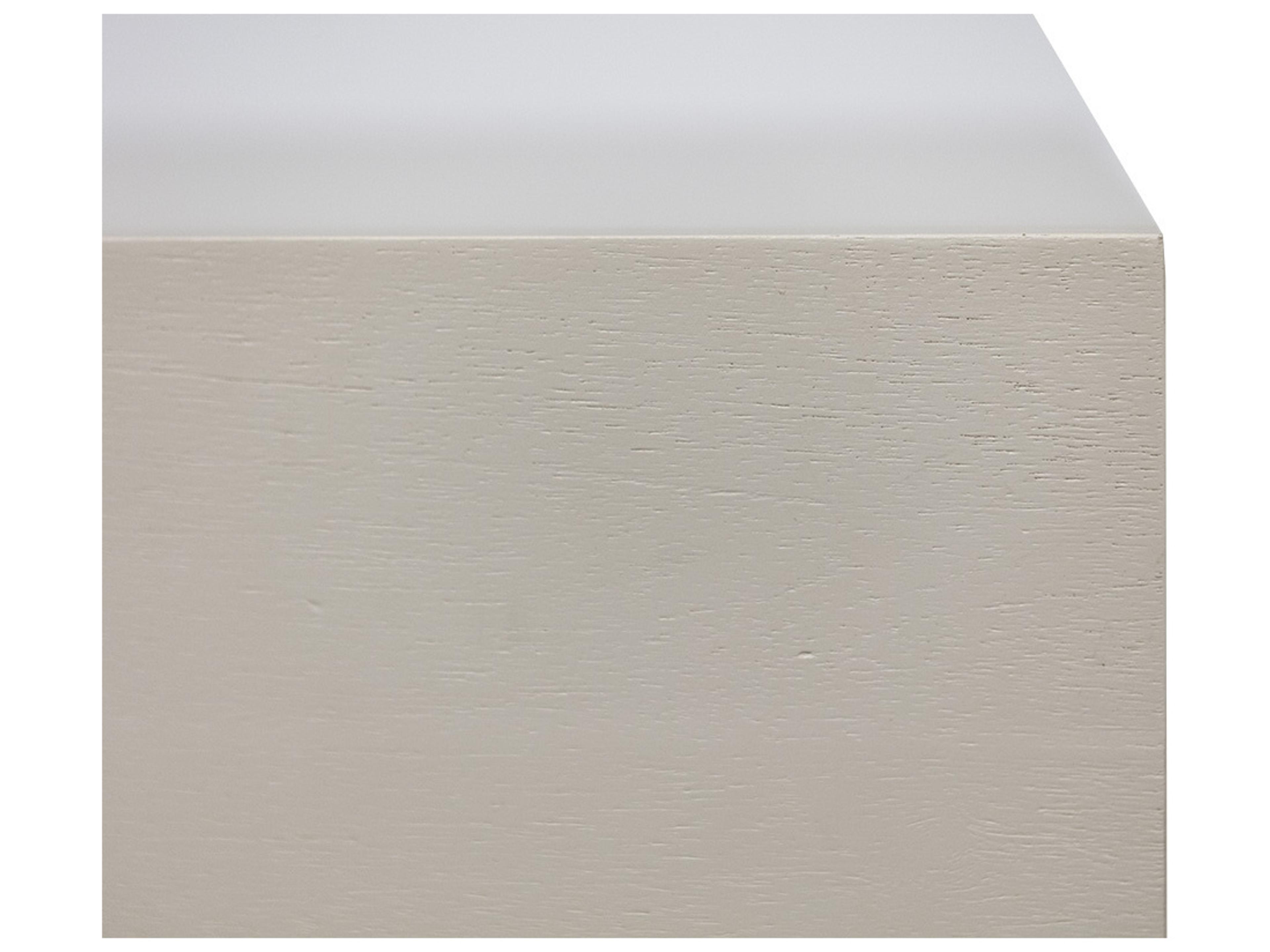 Sunpan Zenn Celine 3-Drawers White Rubberwood Dresser