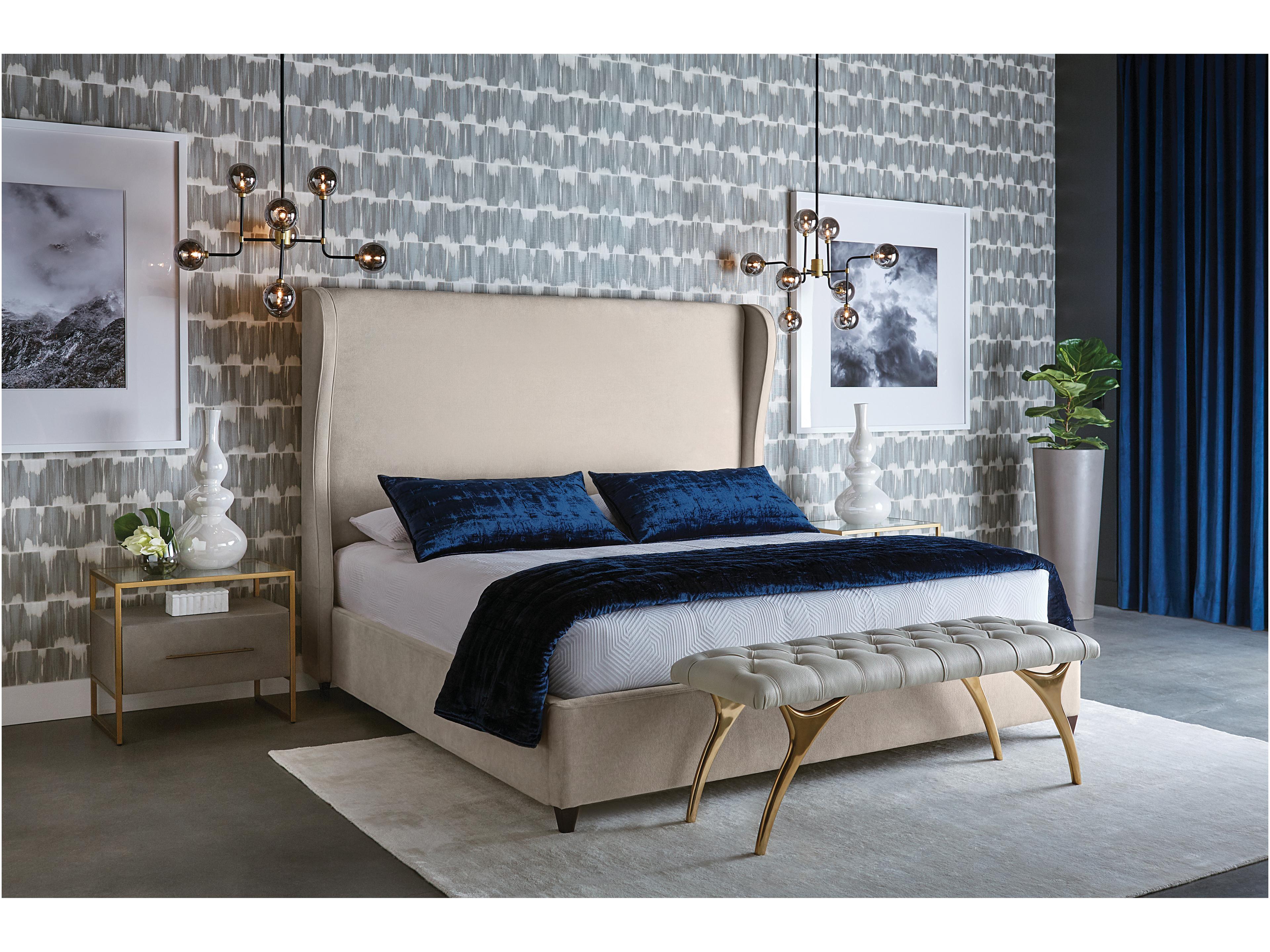 Sunpan Mixt 1-Drawer Gold Acacia Wood Nightstand