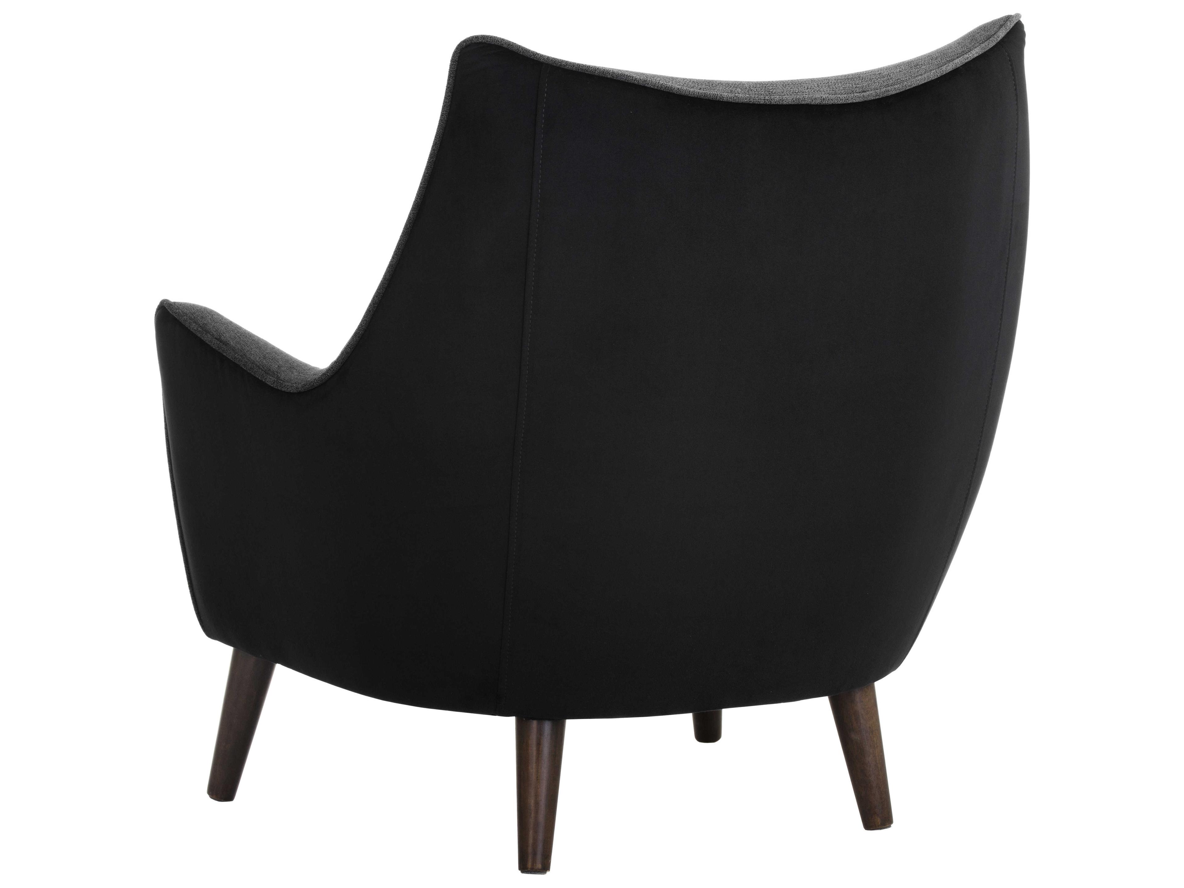 Sunpan 29" Sorrel Armchair Polo Club Kohl Grey / Abbington Black