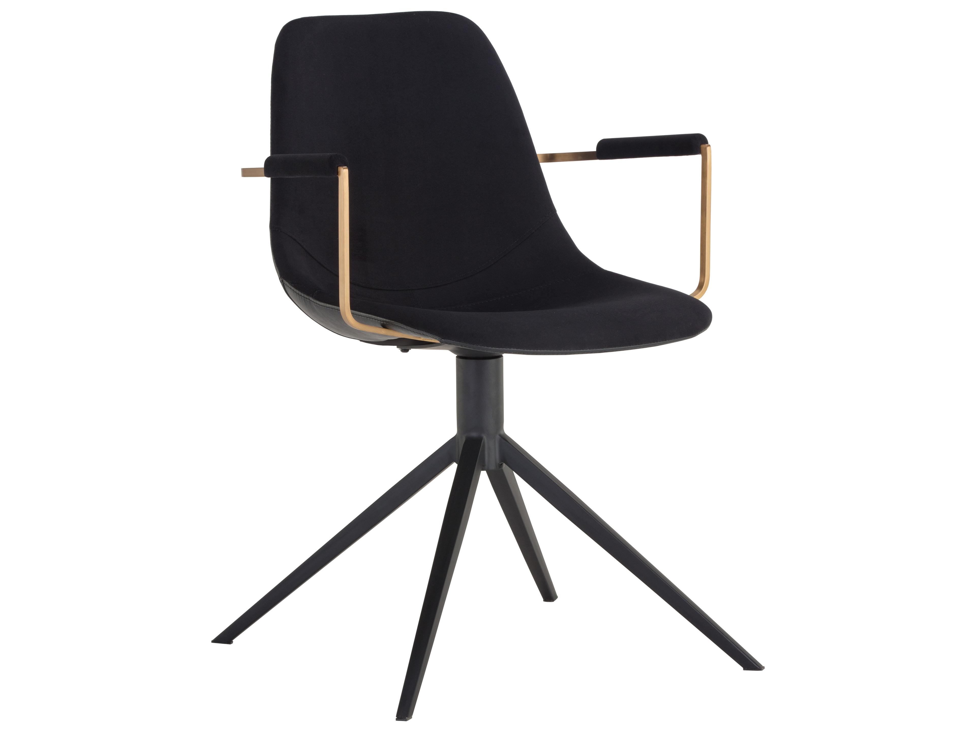 Junction Cassius Black Arm Dining Chair
