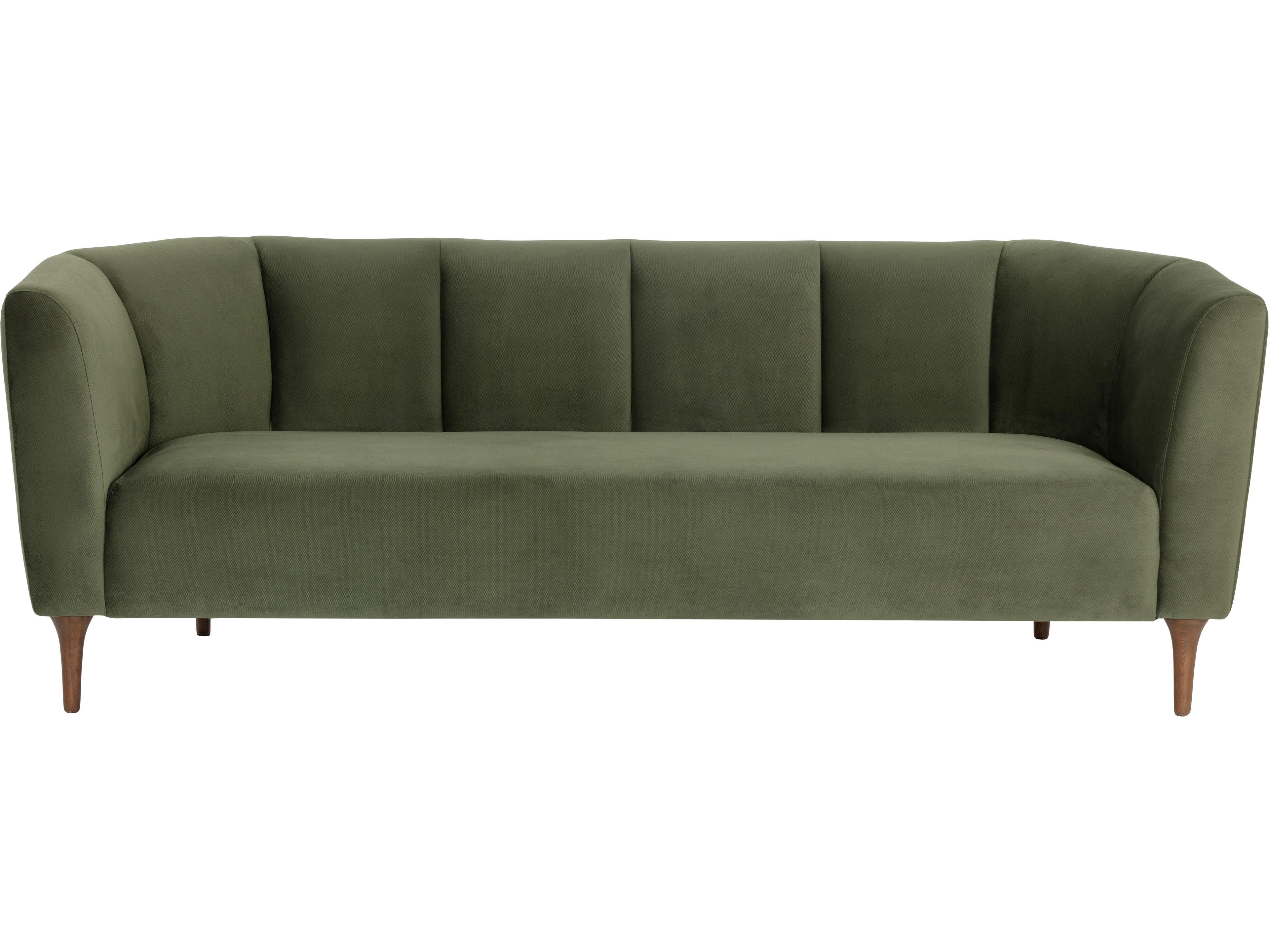 Magnolia Evergreen Upholstered Sofa