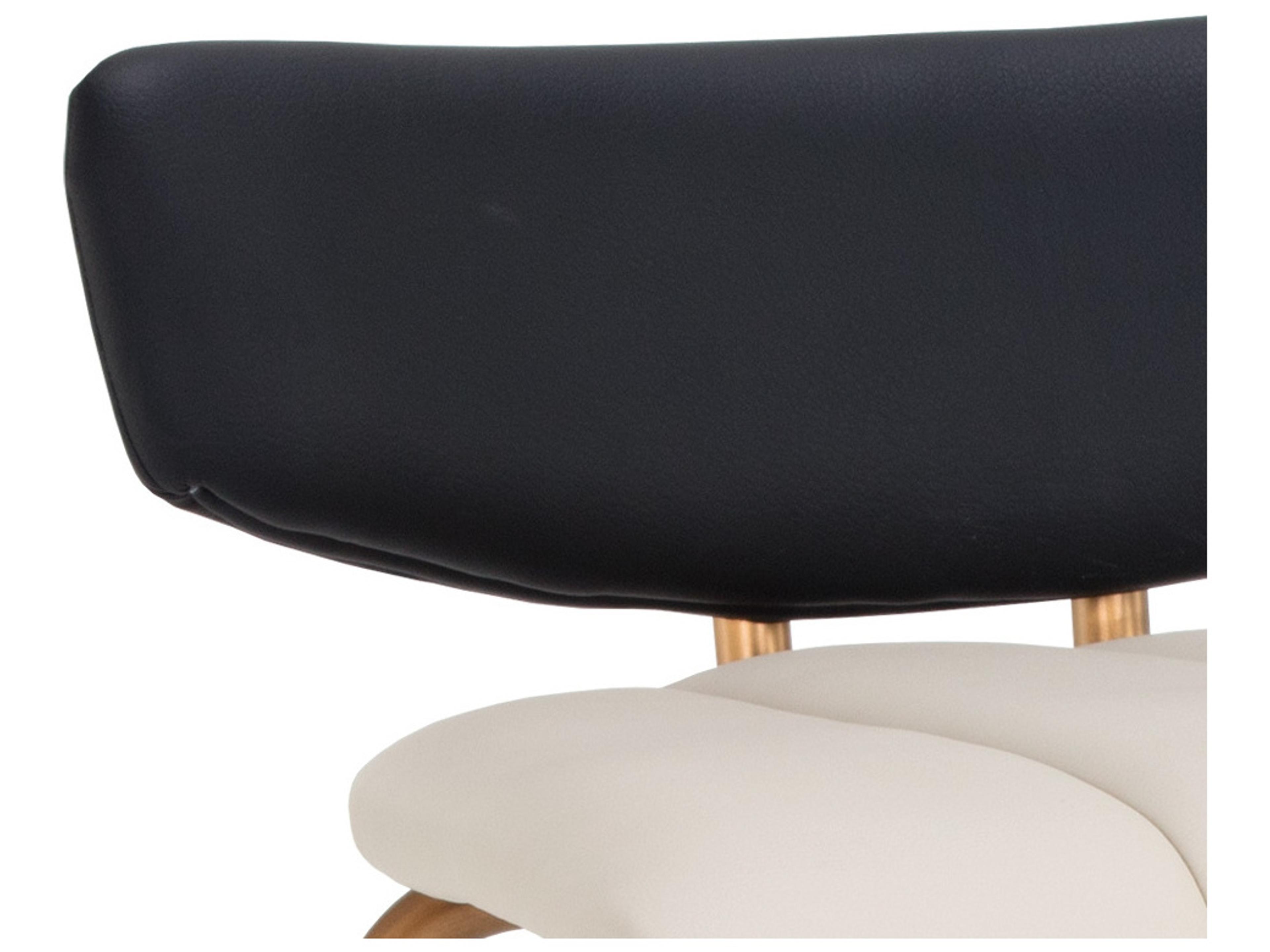 Sunpan Ikon Lorelei Dillon Cream Black Counter Stool