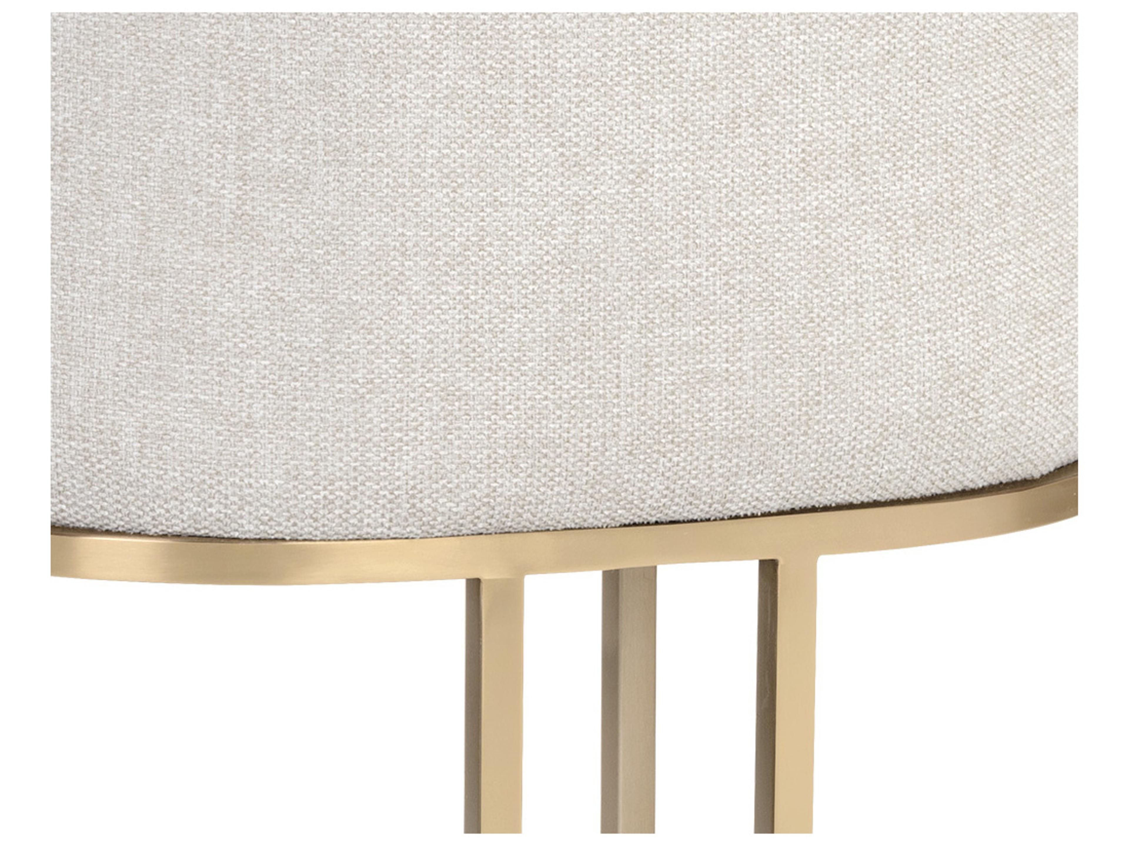 Sunpan Rayla Beige Upholstered Side Dining Chair