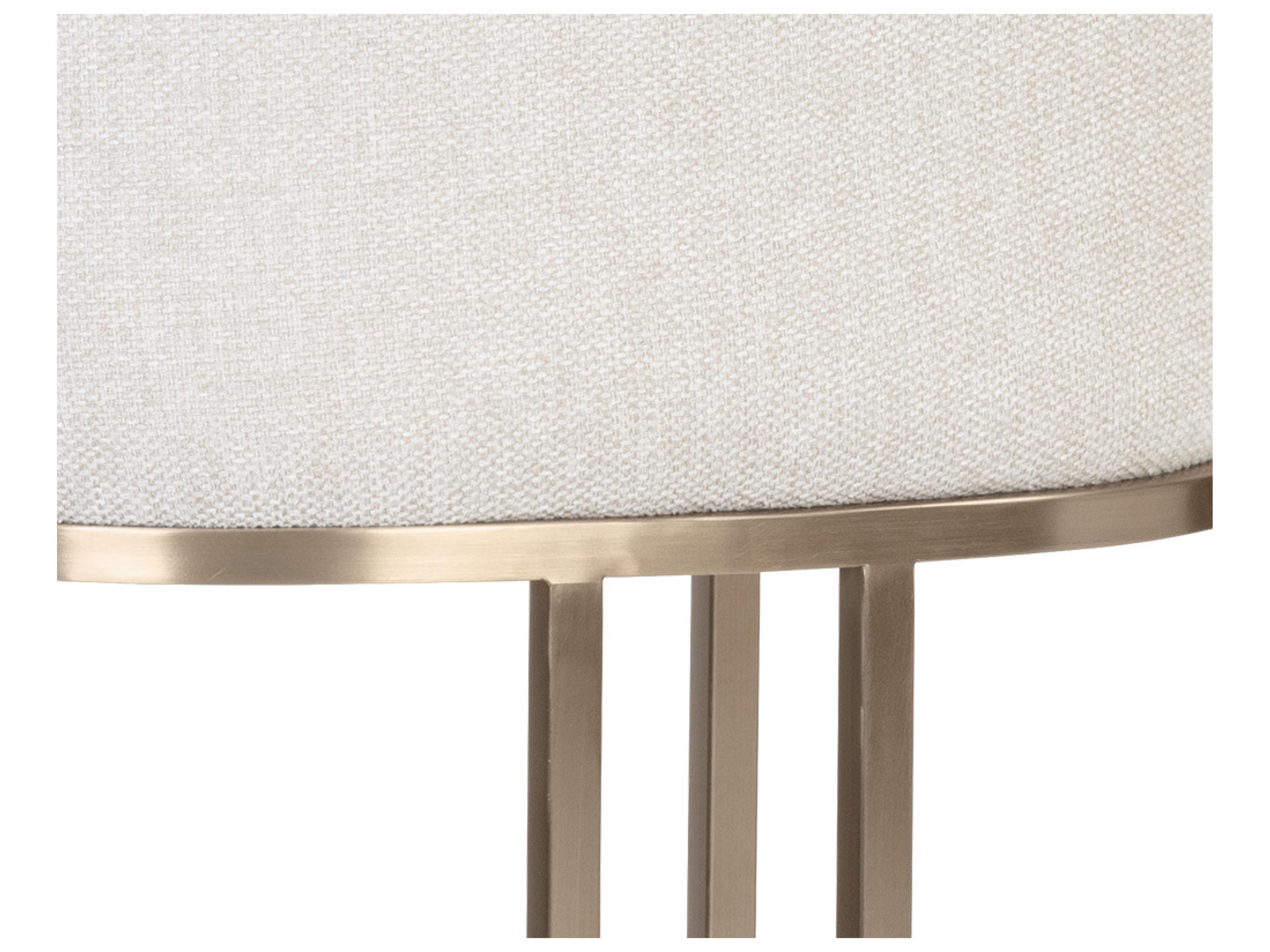 Sunpan Rayla Belfast Oatmeal Upholstered Bar Stool