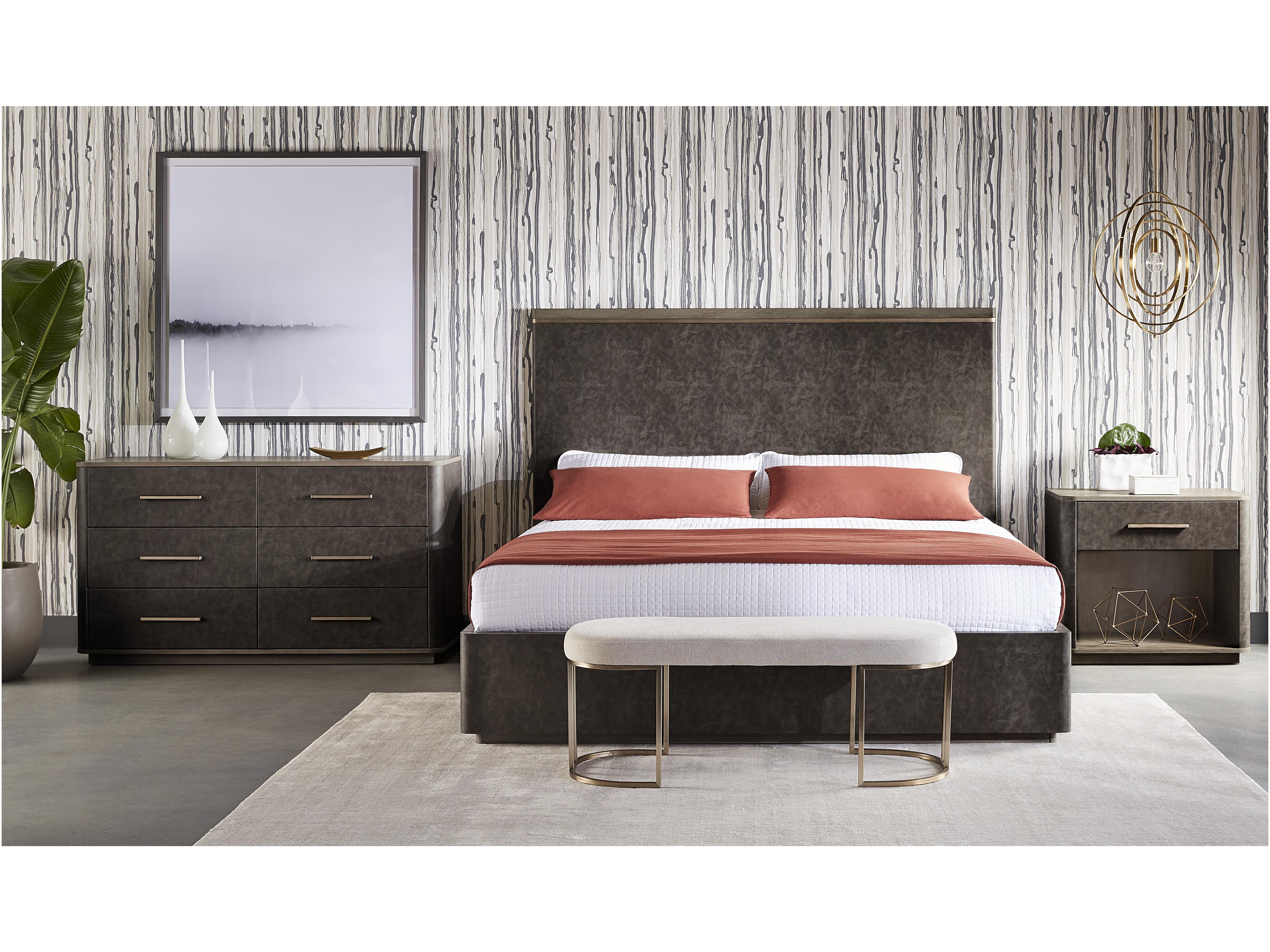 Sunpan Rayla Belfast Oatmeal Beige Upholstered Accent Bench