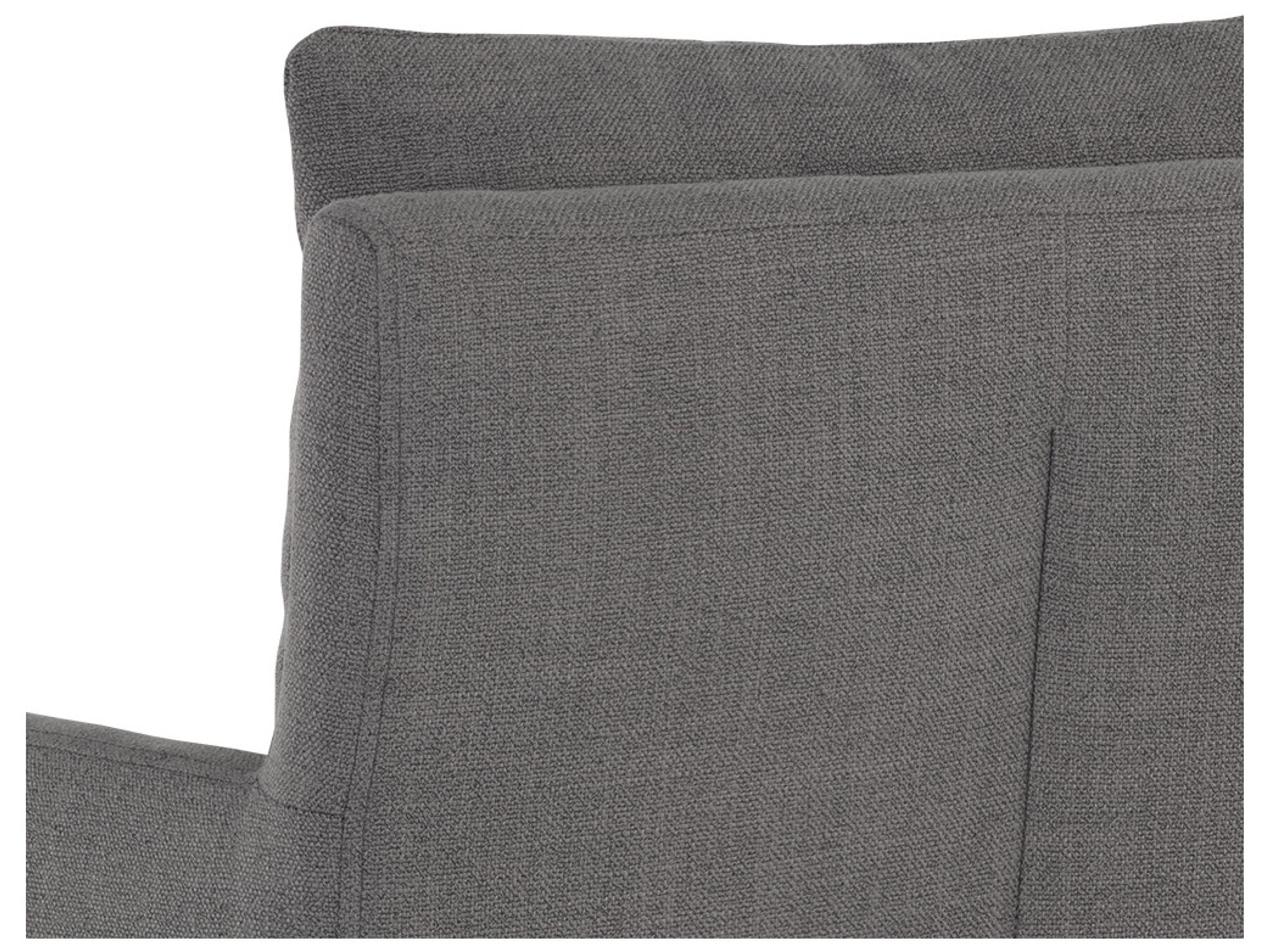 Sunpan 5west Glenrose Gray Upholstered Arm Dining Chair