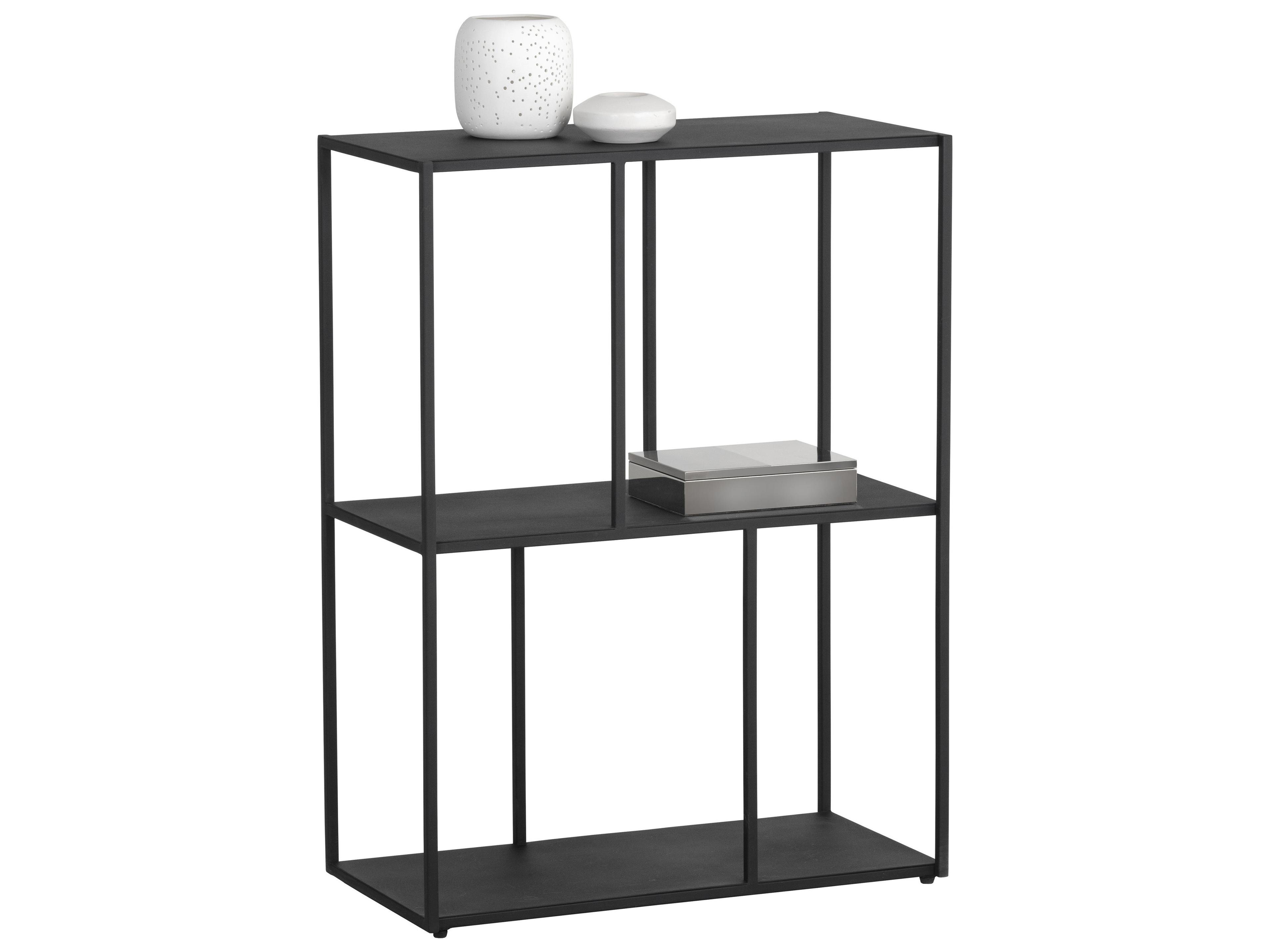 Mixt Matte Black Bookcase