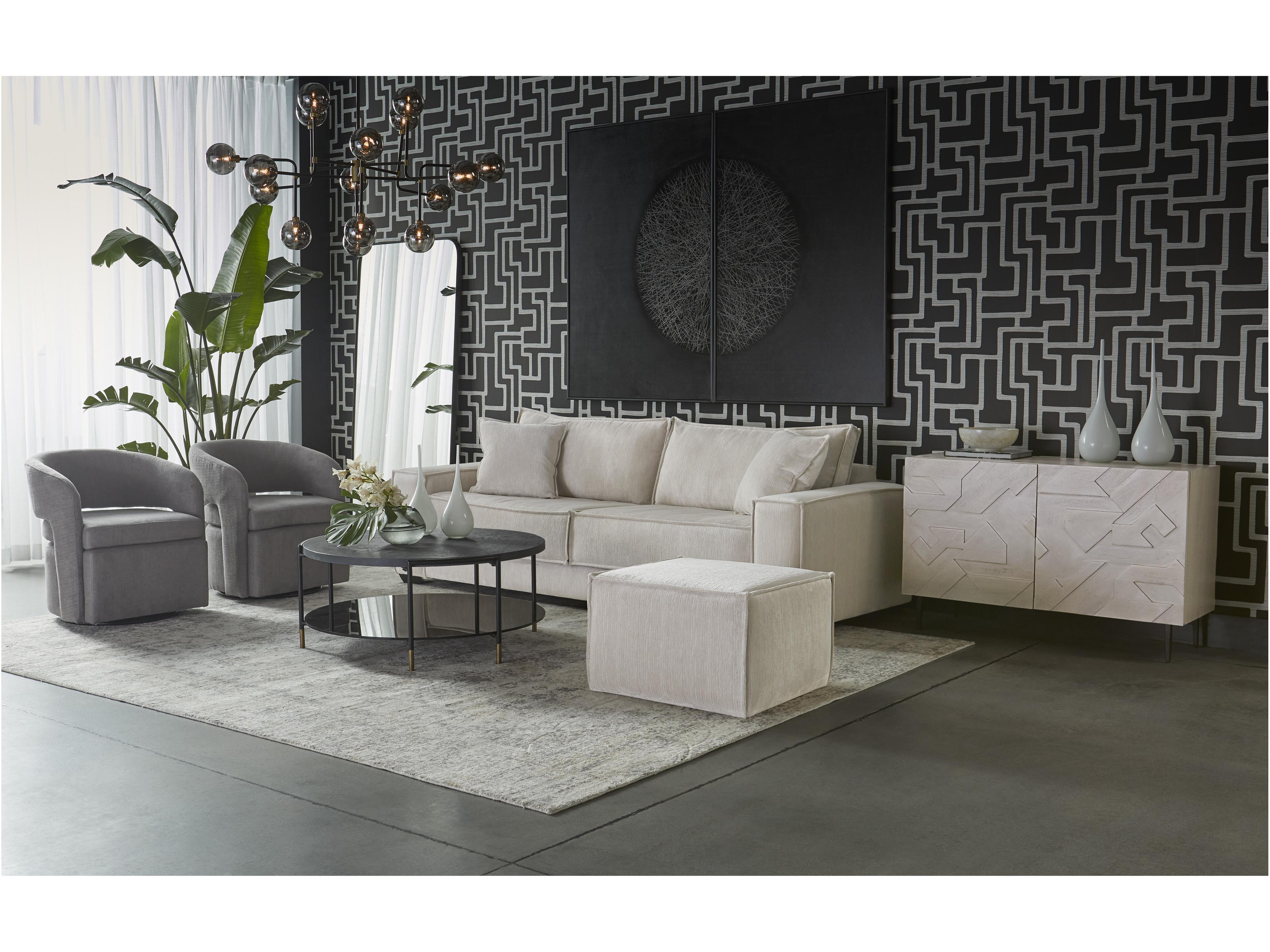 Sunpan Calabasas Rectangular Floor Mirror