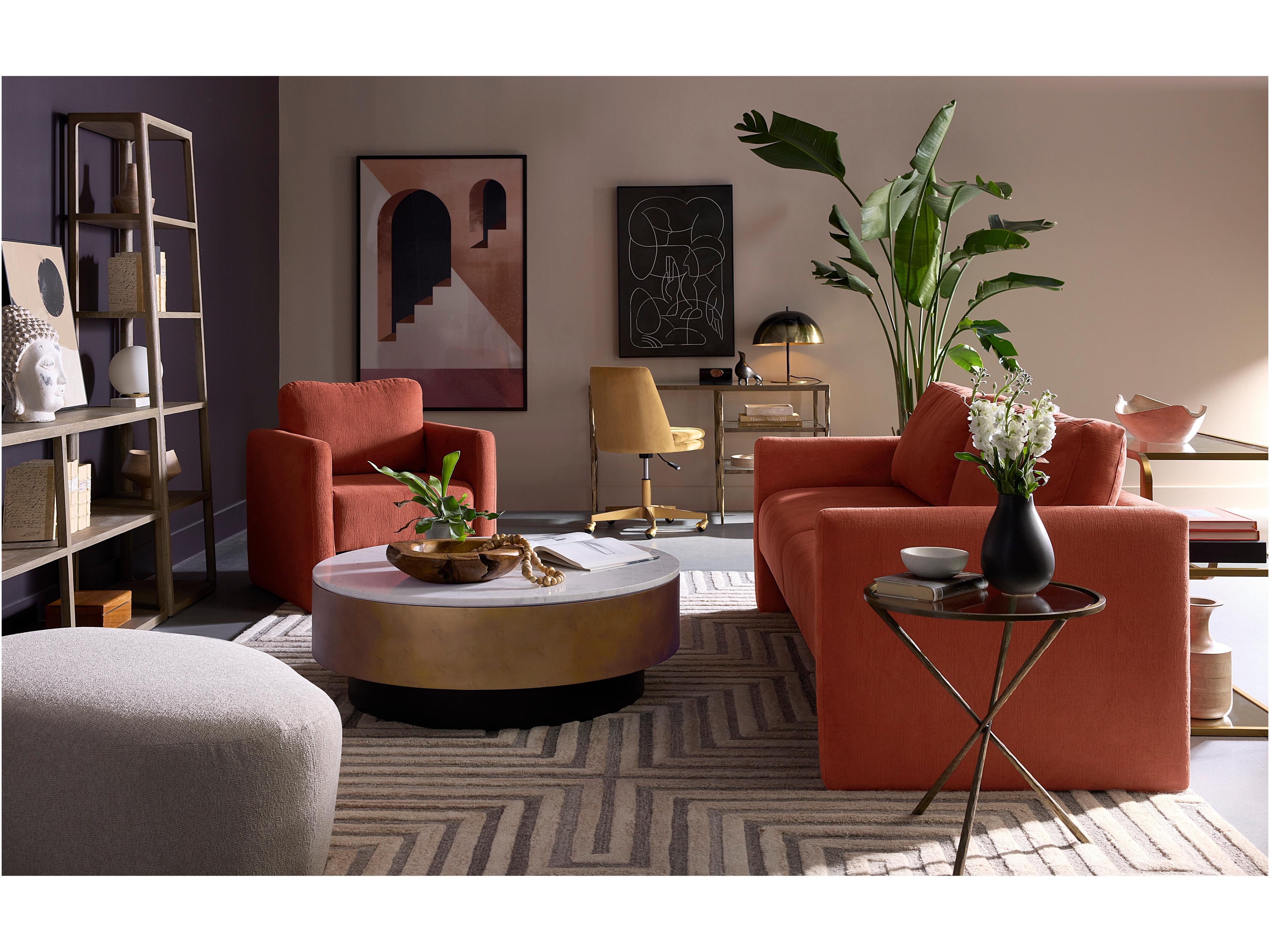 Sunpan Bruna Gold Writing Desk