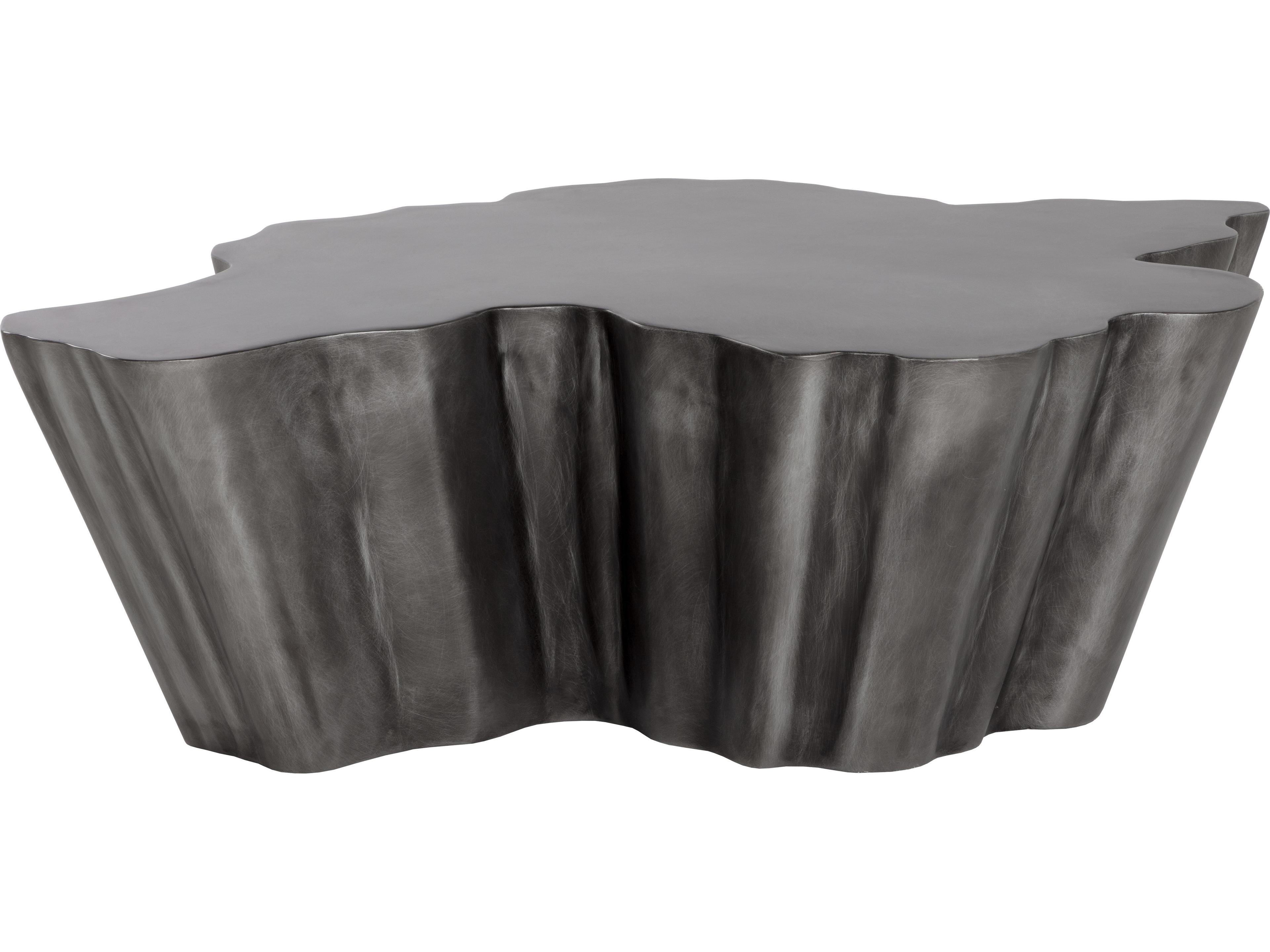 Sunpan Lynx Polyurethane Antique Grey Coffee Table