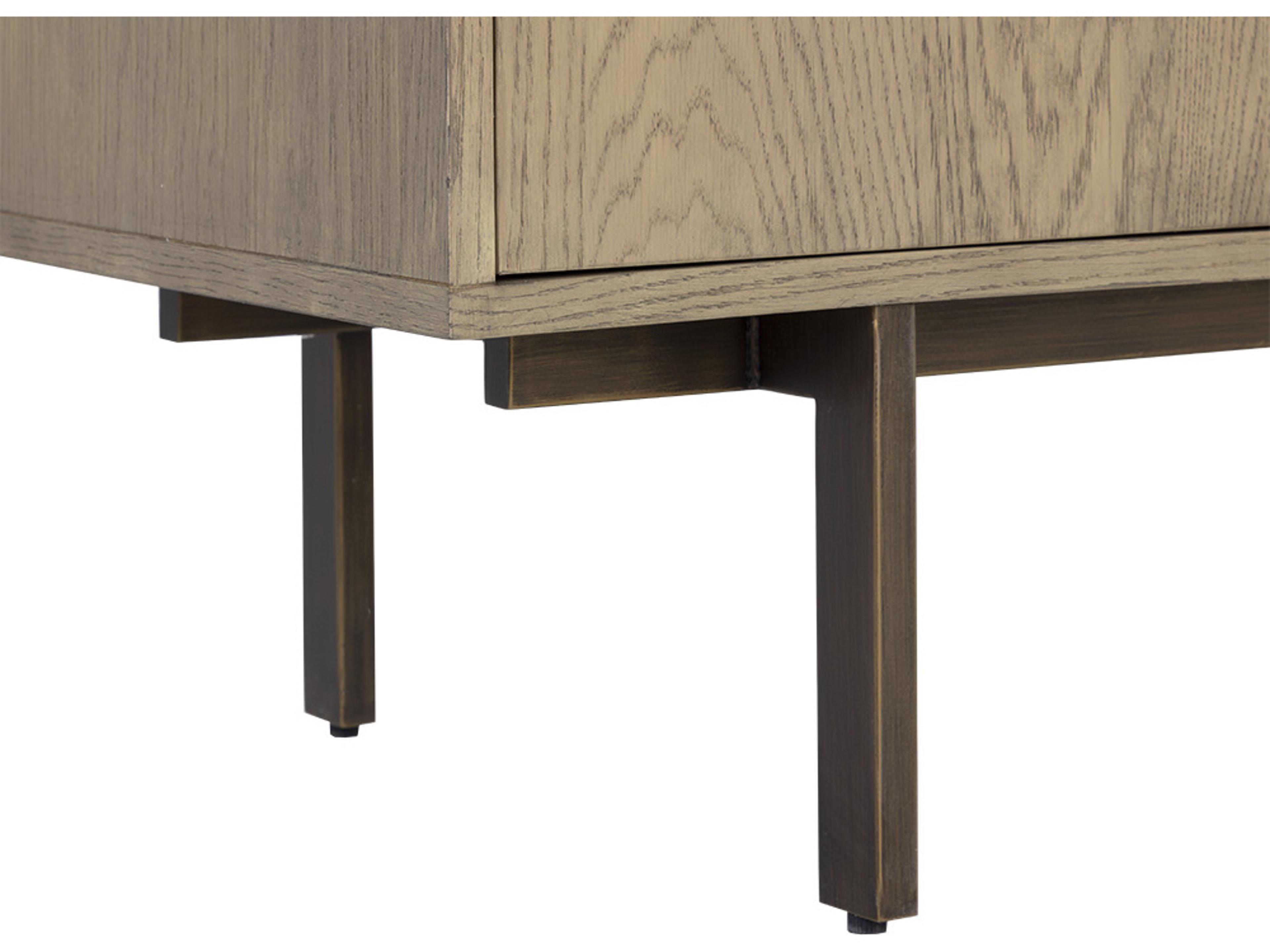 Sunpan Briar 78.75" Briar Sideboard Weathered Oak