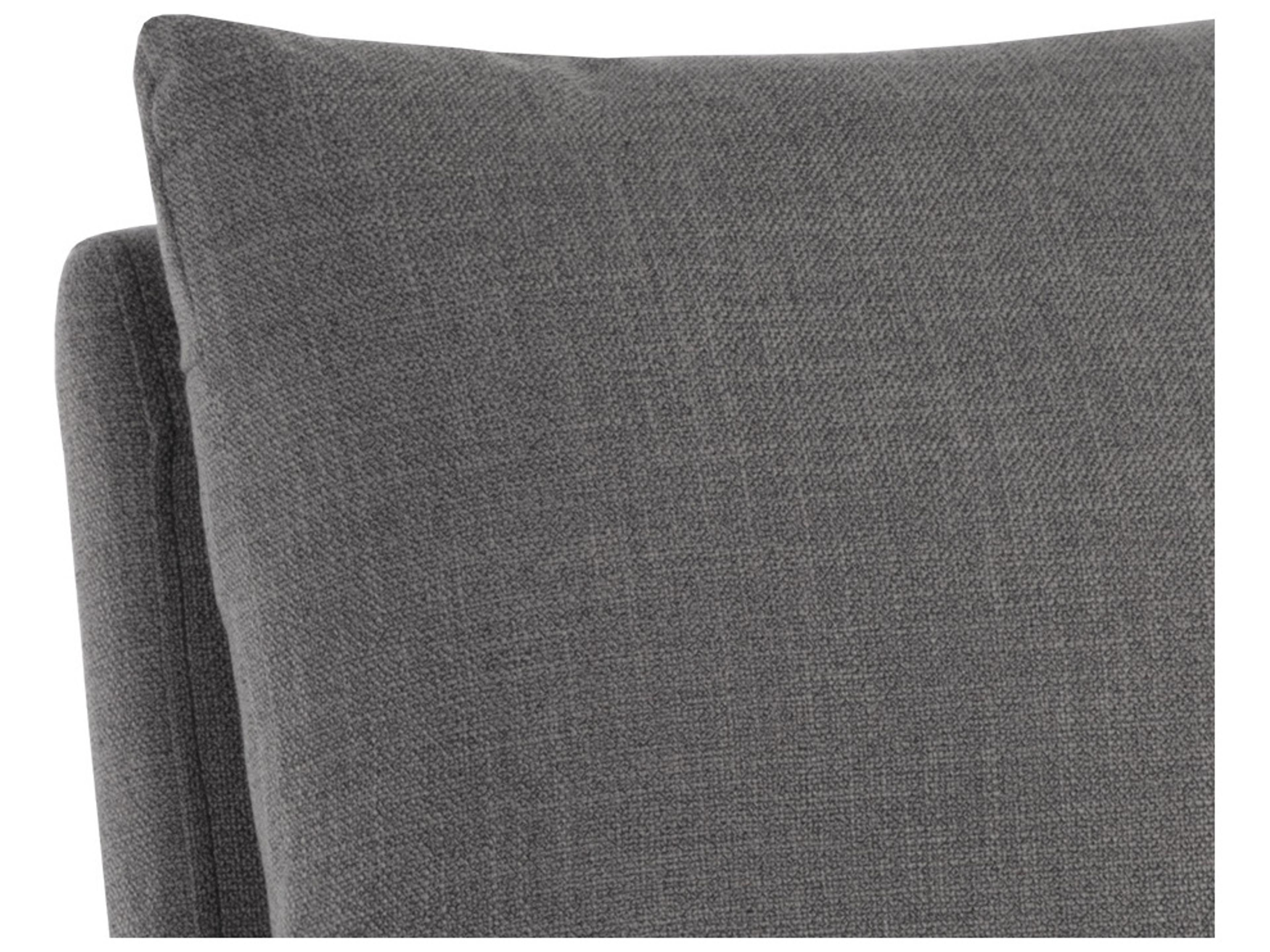 Sunpan 5west Glenrose Gray Upholstered Side Dining Chair