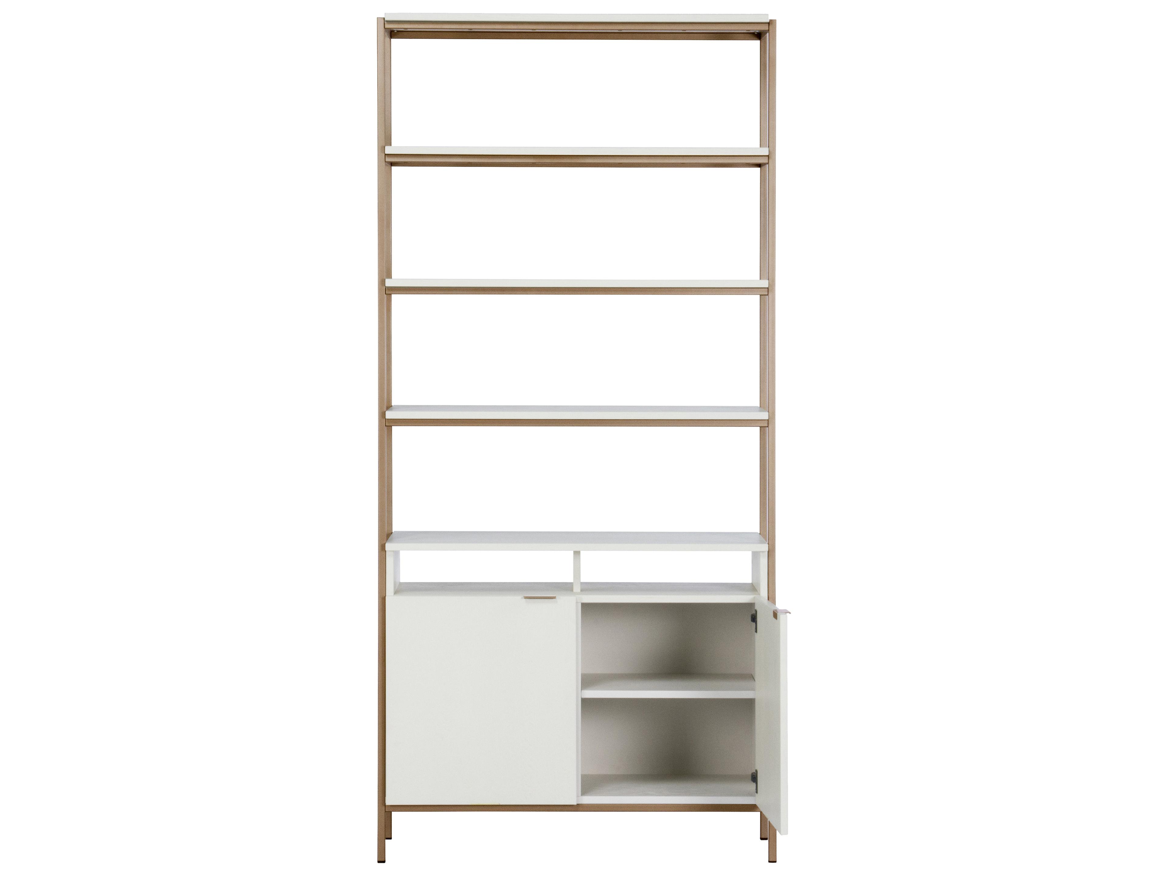 Sunpan Ambrose Cream Bookcase