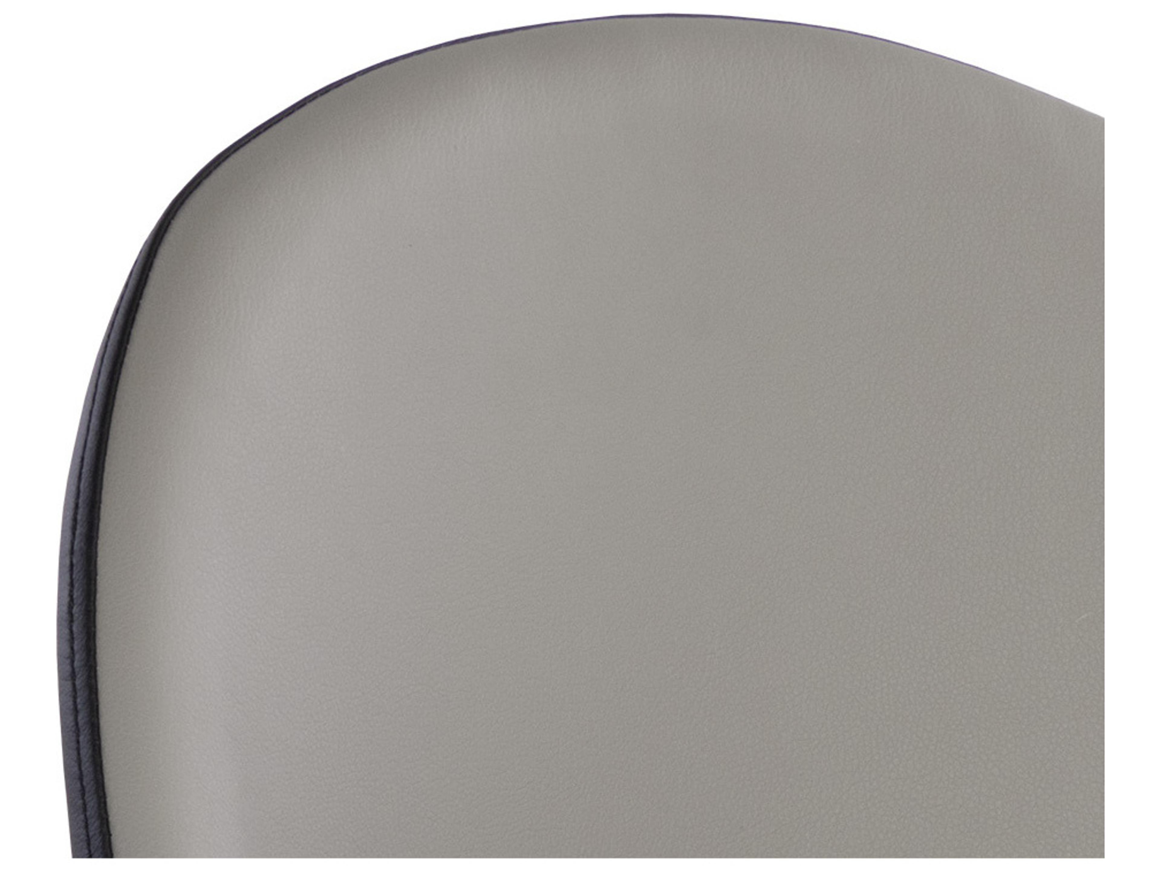 Sunpan Kline Dillon Stratus Faux Leather Side Dining Chair