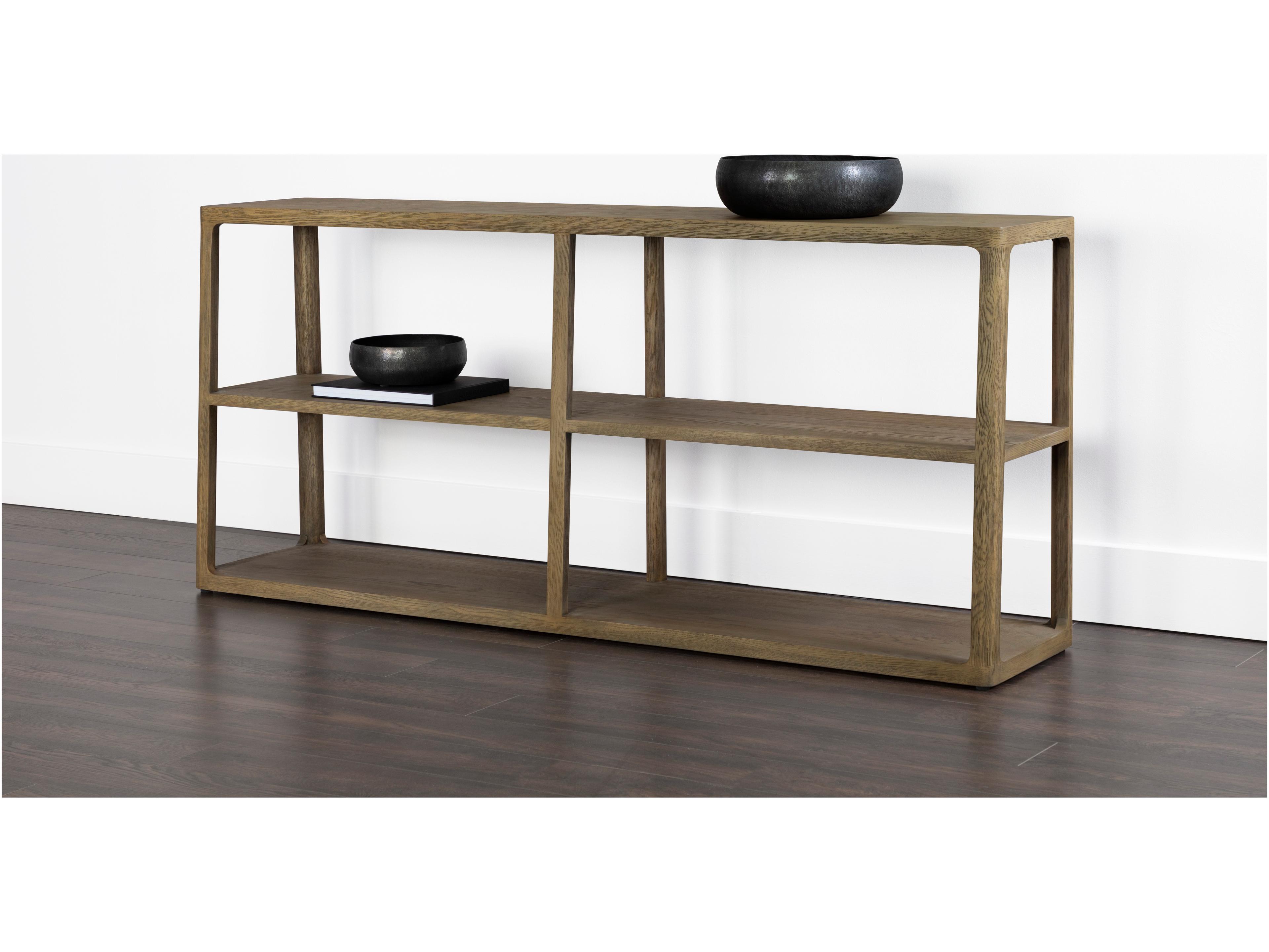 Sunpan Doncaster Grey Bookcase