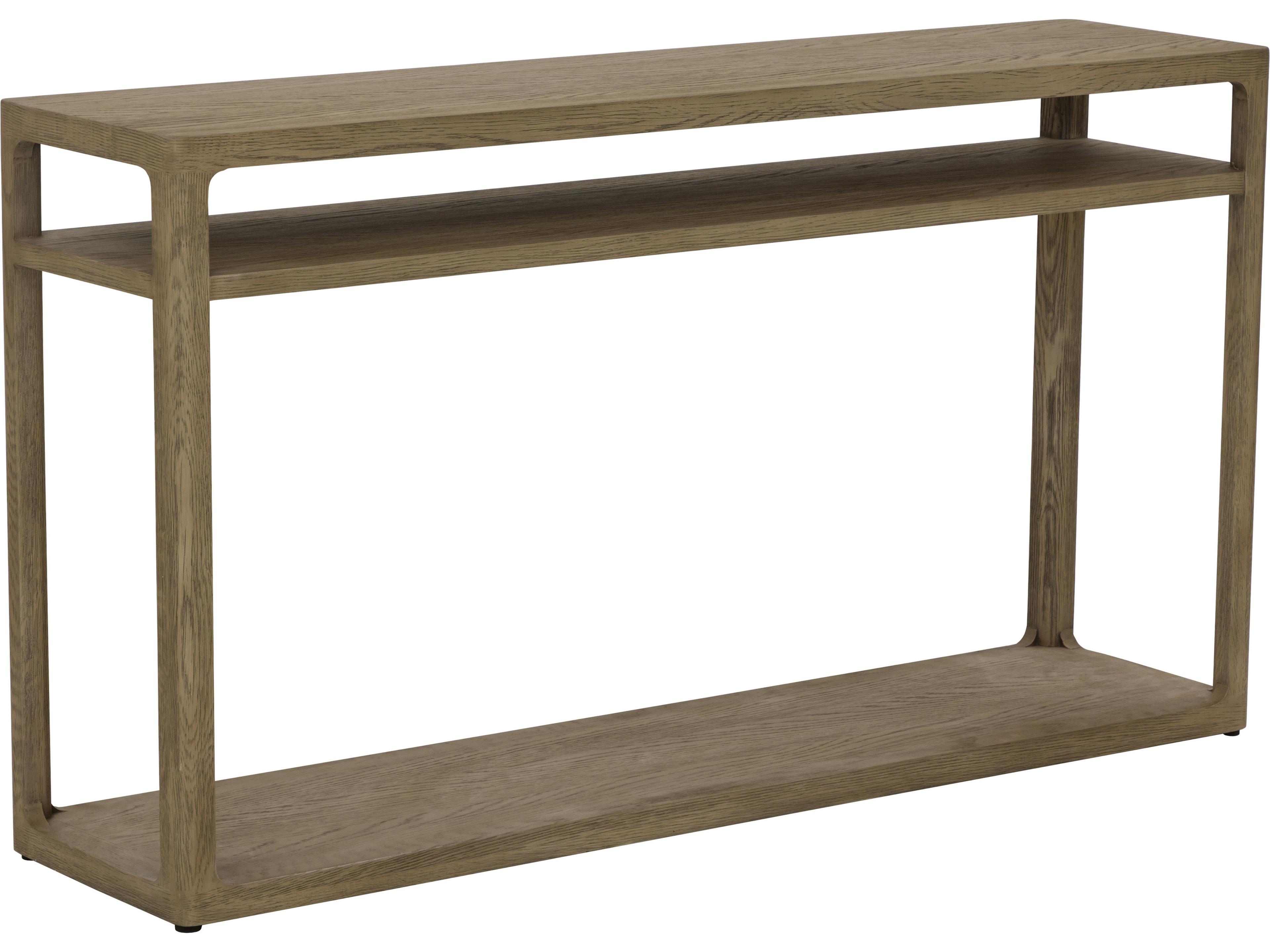 Doncaster Rectangular Wood Grey Console Table