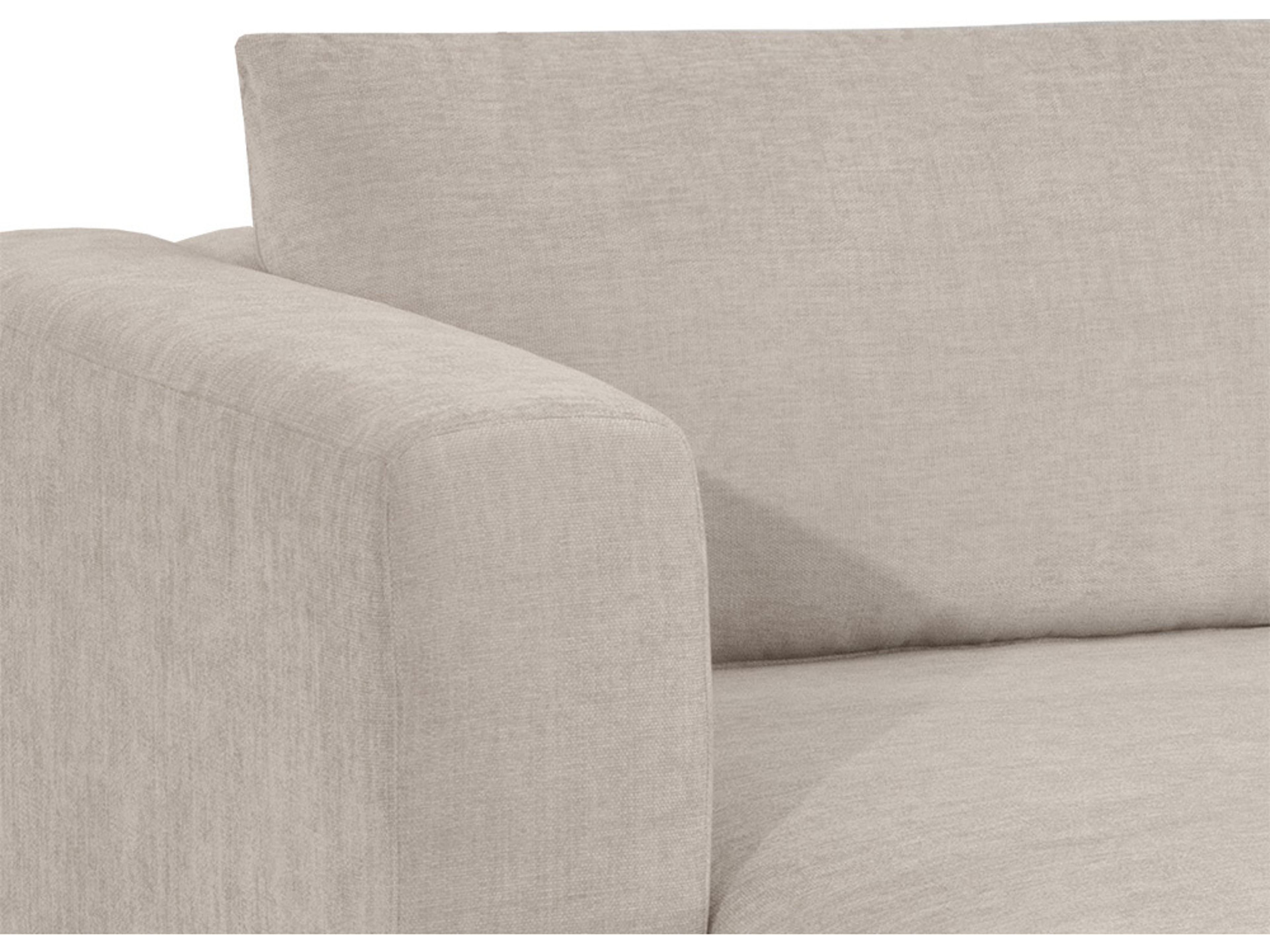 Sunpan Tecoma Upholstered Sectional Sofa with LAF Chaise