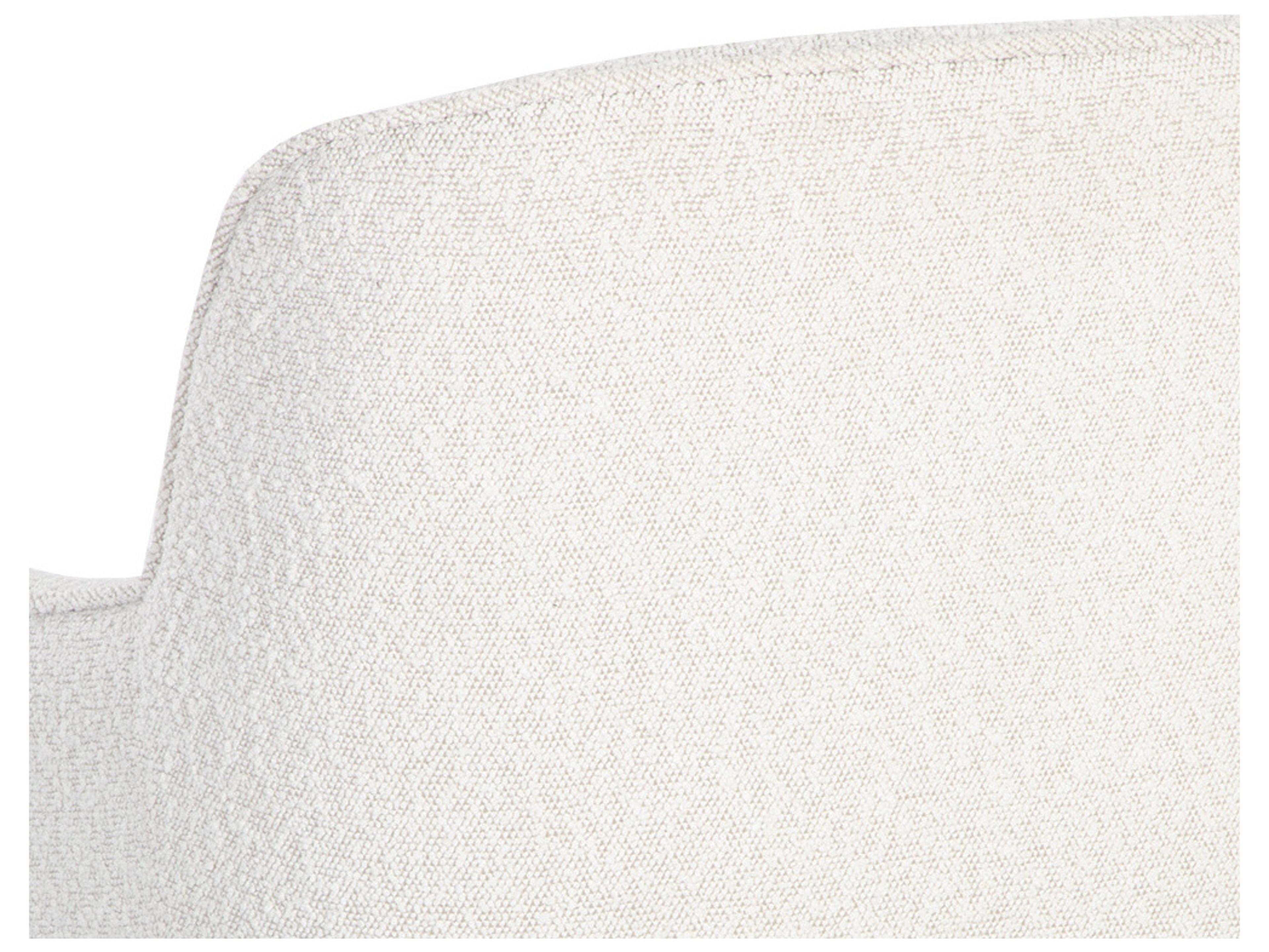 Sunpan Karina Copenhagen White Upholstered Adjustable Coumputer Chair