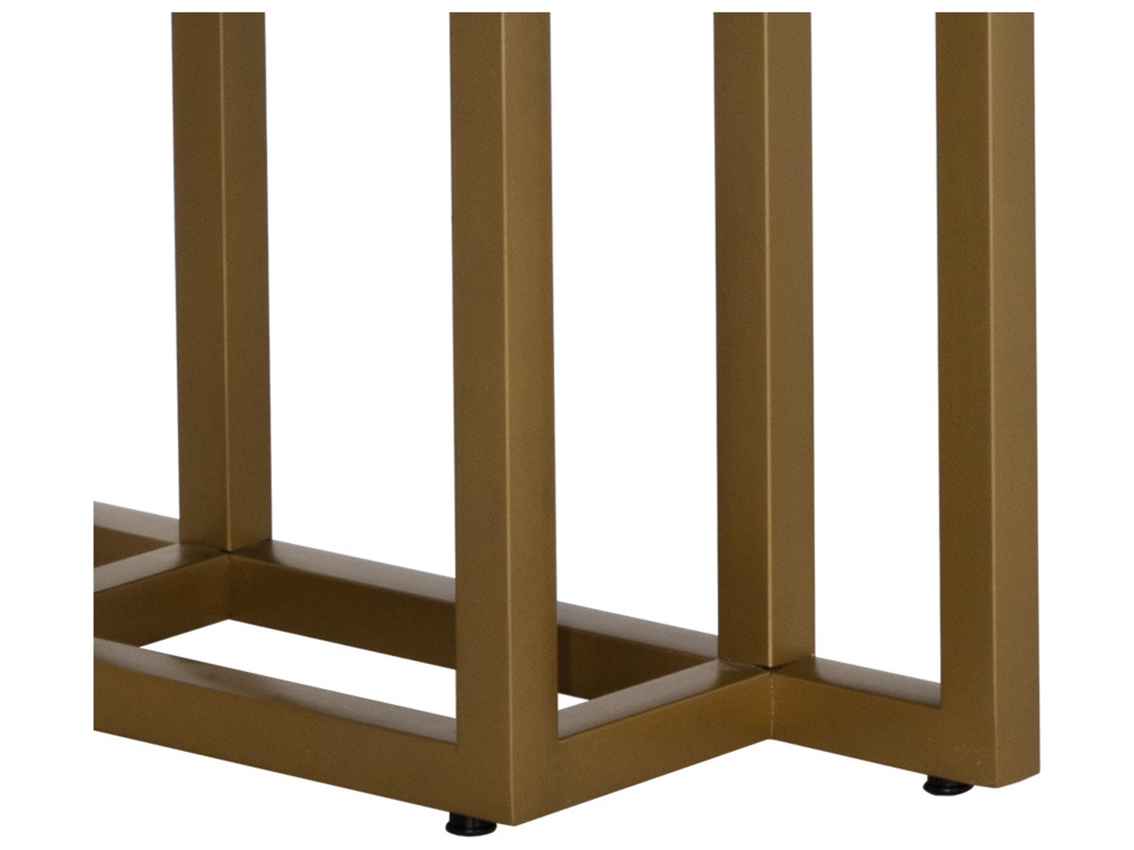 Sunpan Baldessara Rectangular Wood Grey Rustic Bronze Dining Table