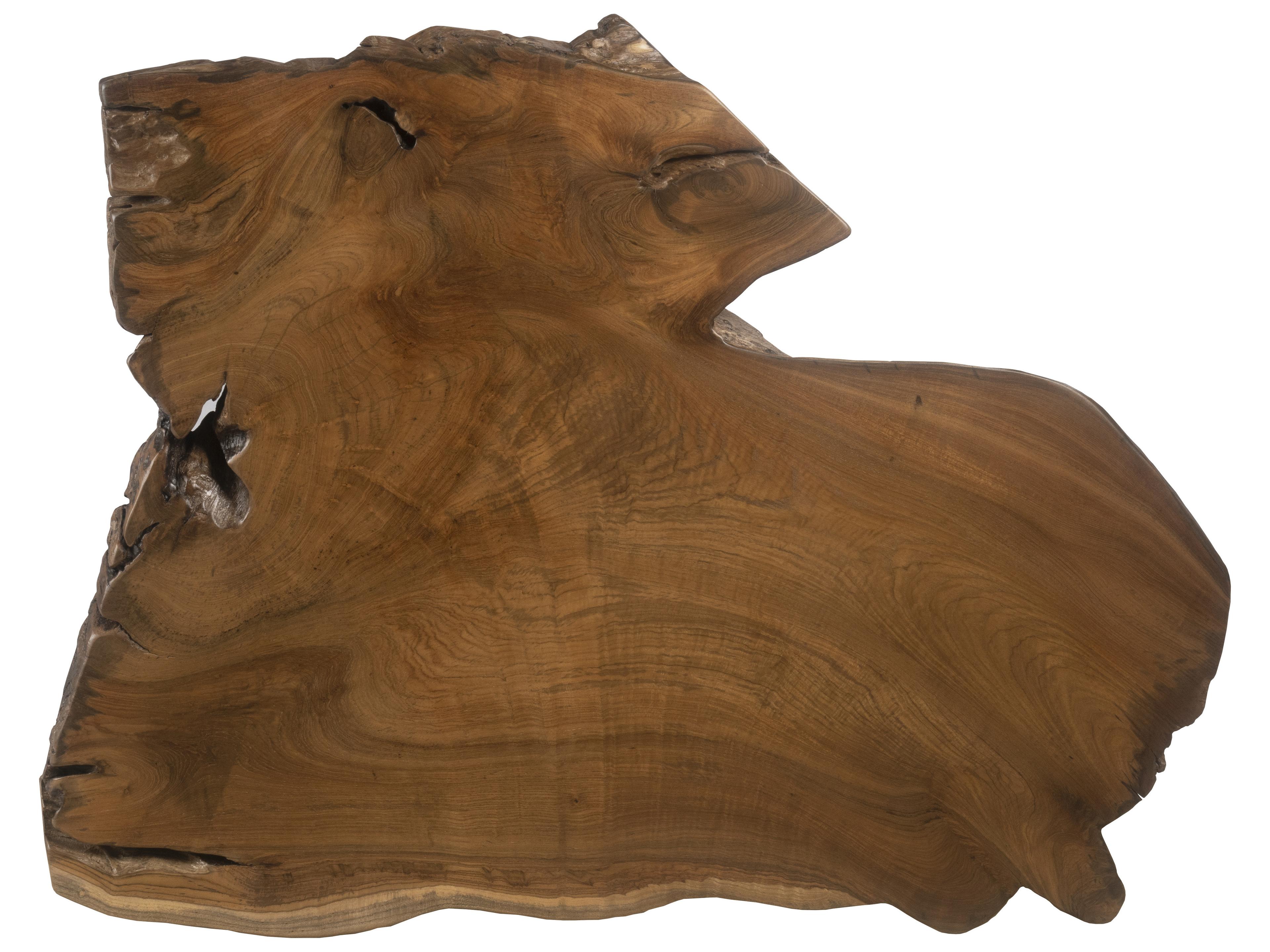 Sunpan Wyatt Wood Brown Coffee Table