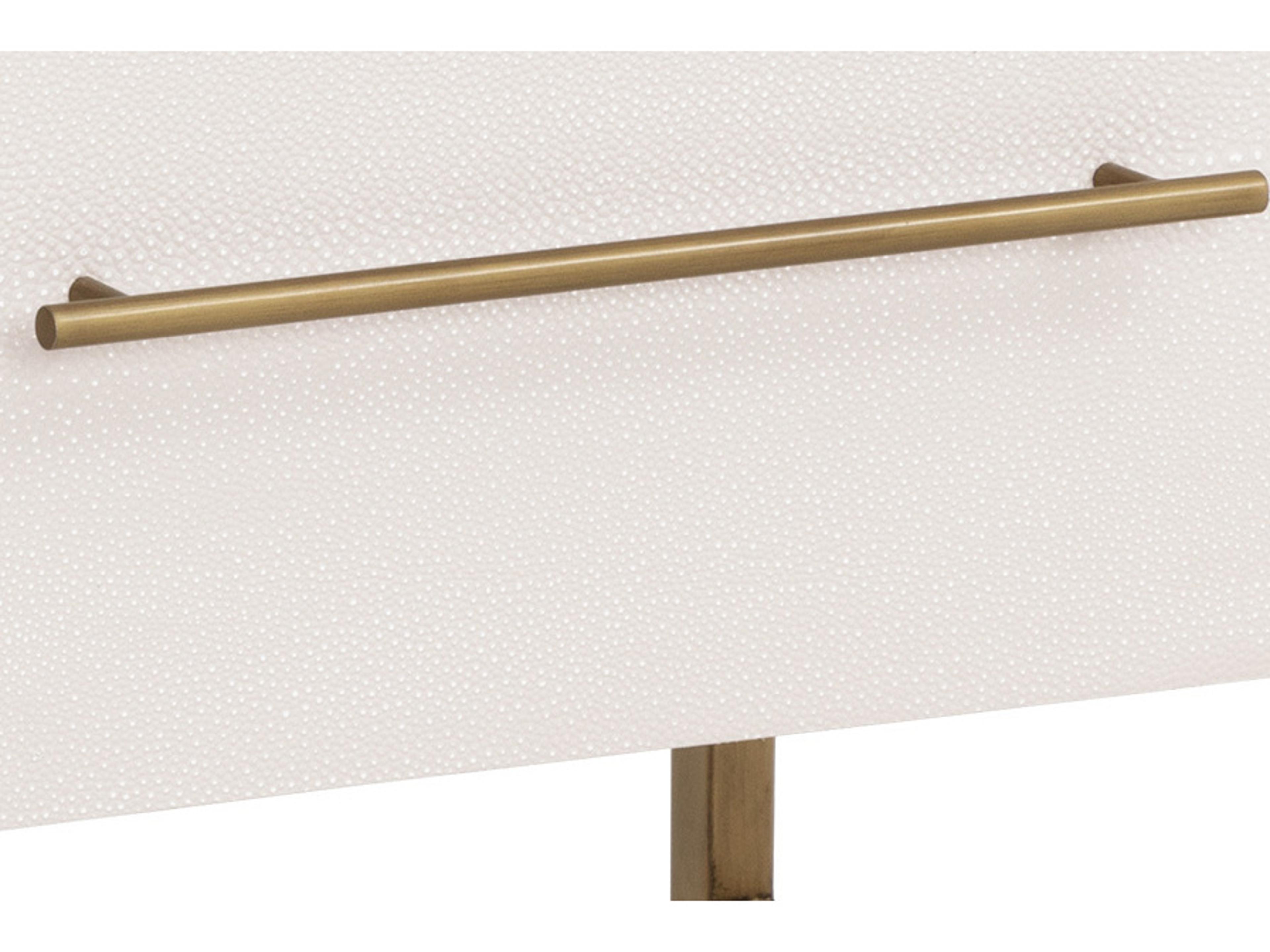 Sunpan Venice 1-Drawer Gold Nightstand