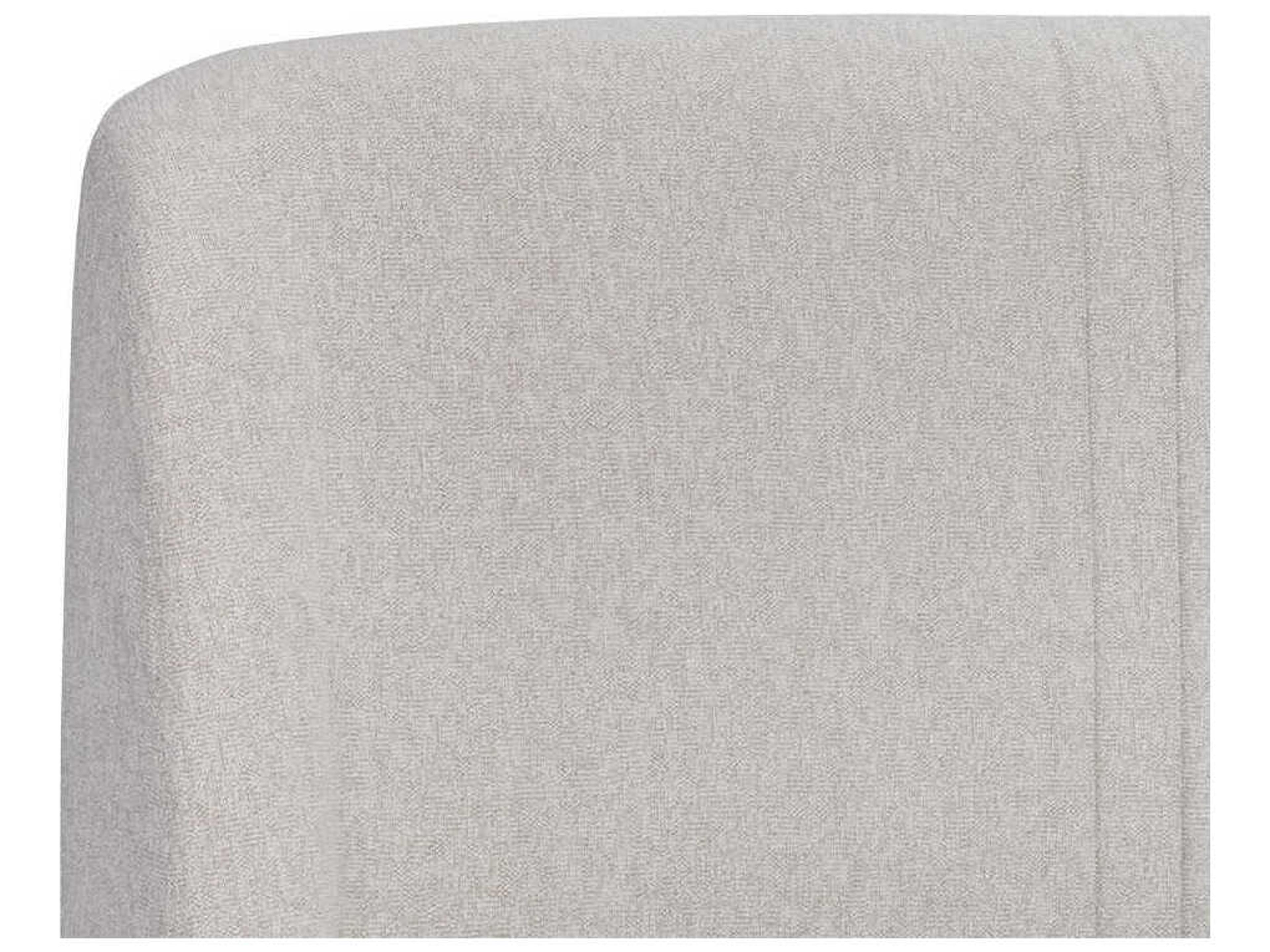 Sunpan Nevin Dove Cream Beige Upholstered King Platform Bed