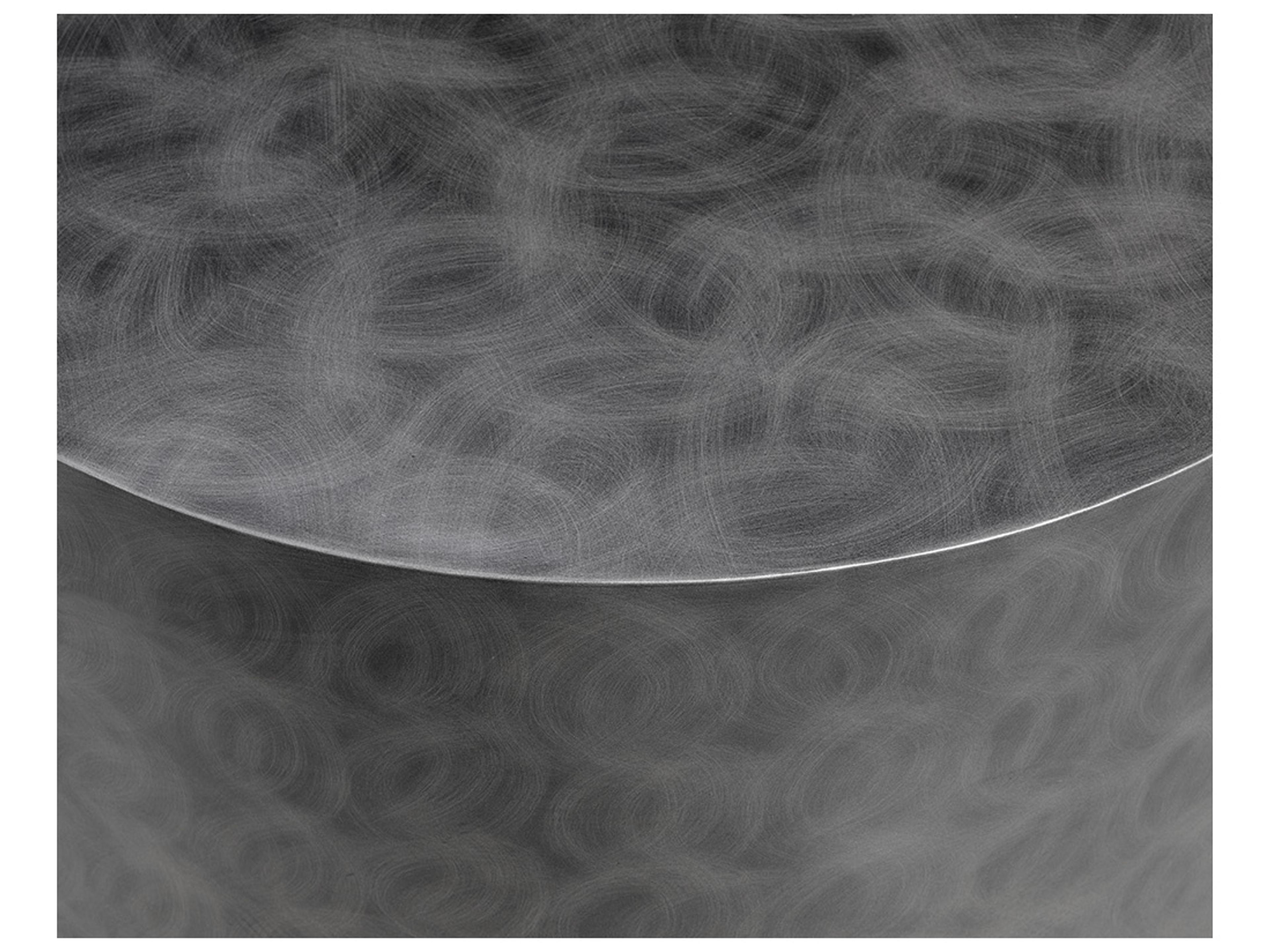 Sunpan Neo Round Metal Antique Brass Coffee Table