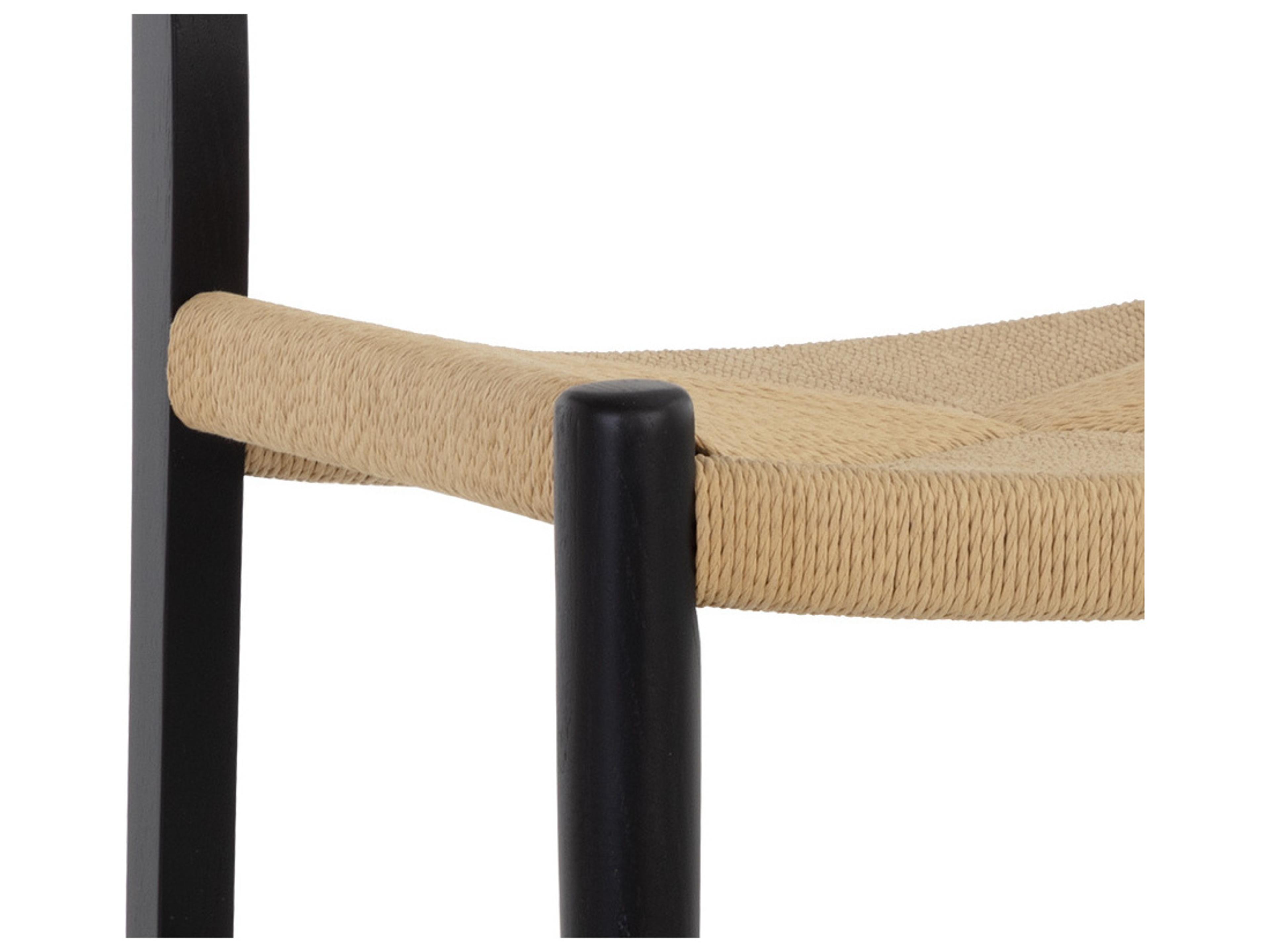 Sunpan Bondi Black Counter Stool