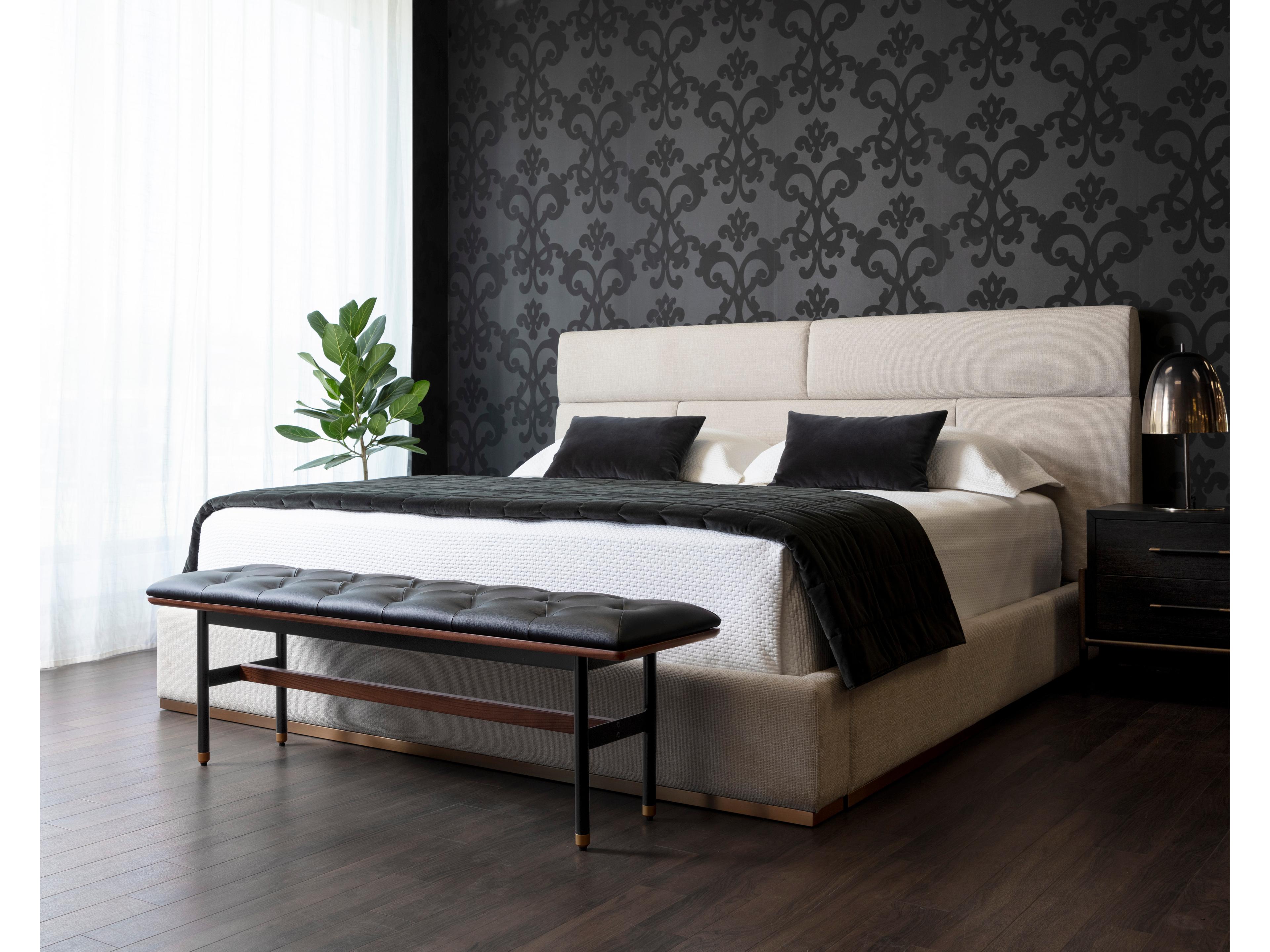 Sunpan Beckham Beckham Bed King Chacha Cream