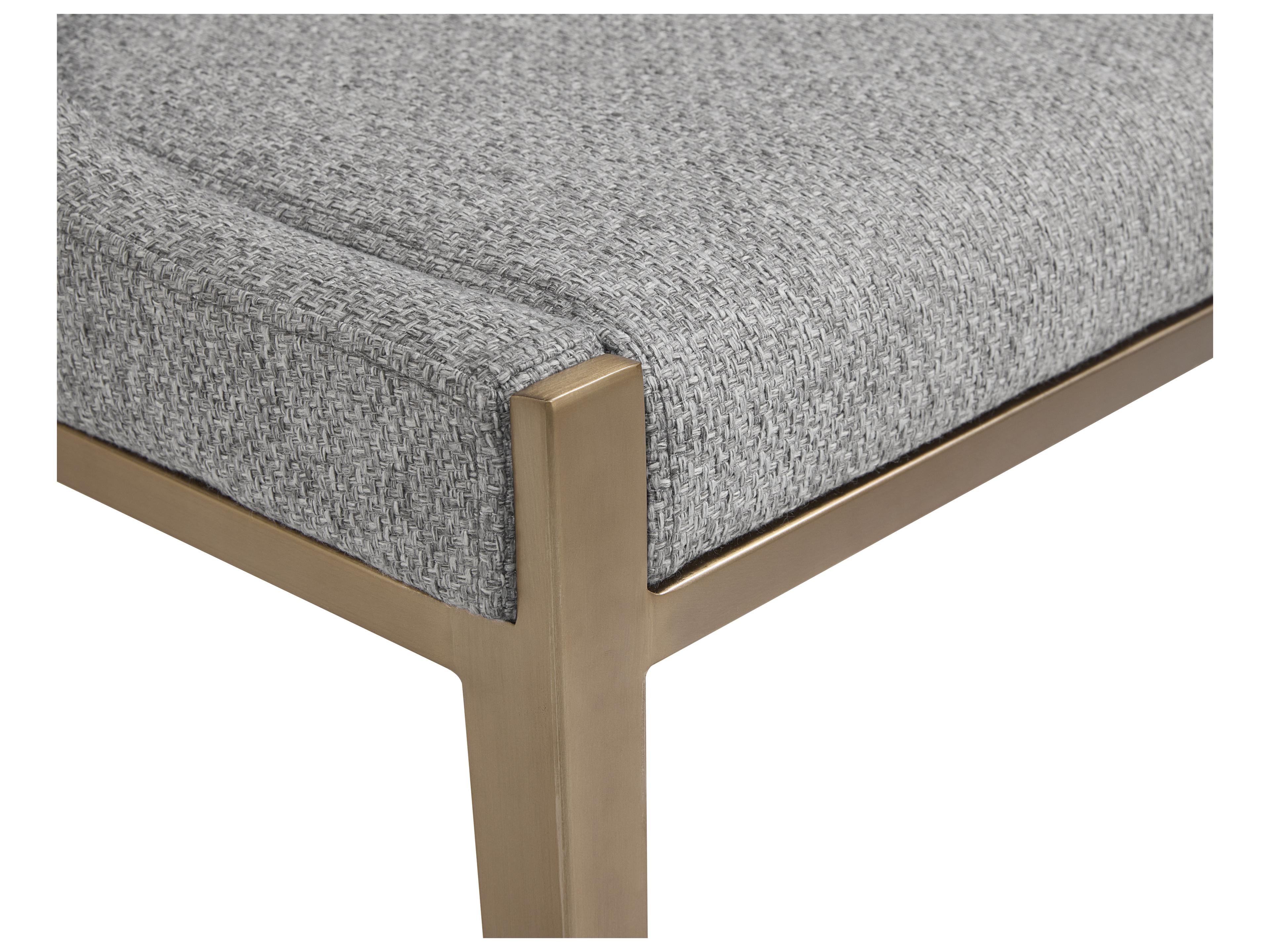 Sunpan Dionne Gray Upholstered Side Dining Chair