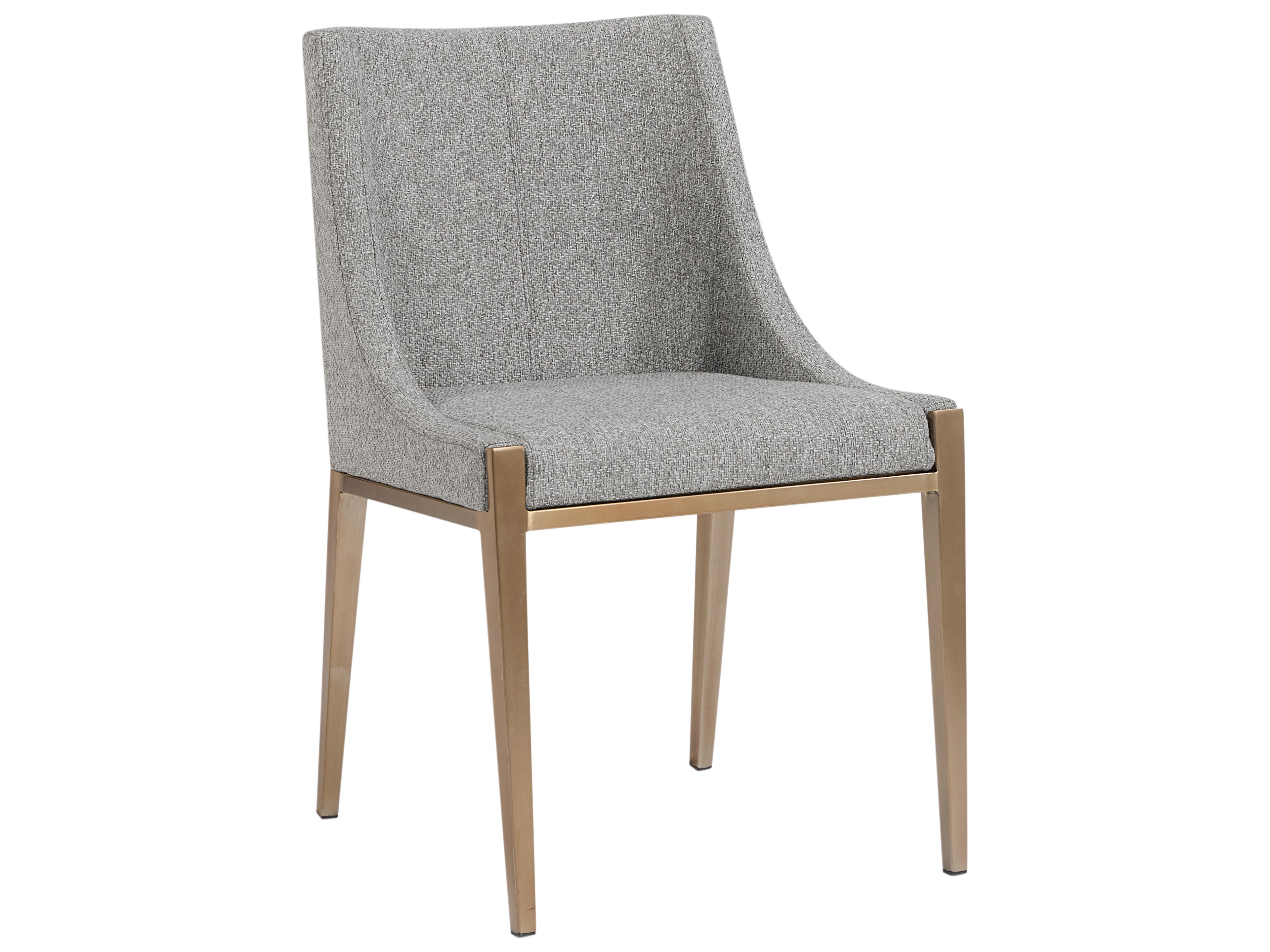 Dionne Gray Upholstered Side Dining Chair