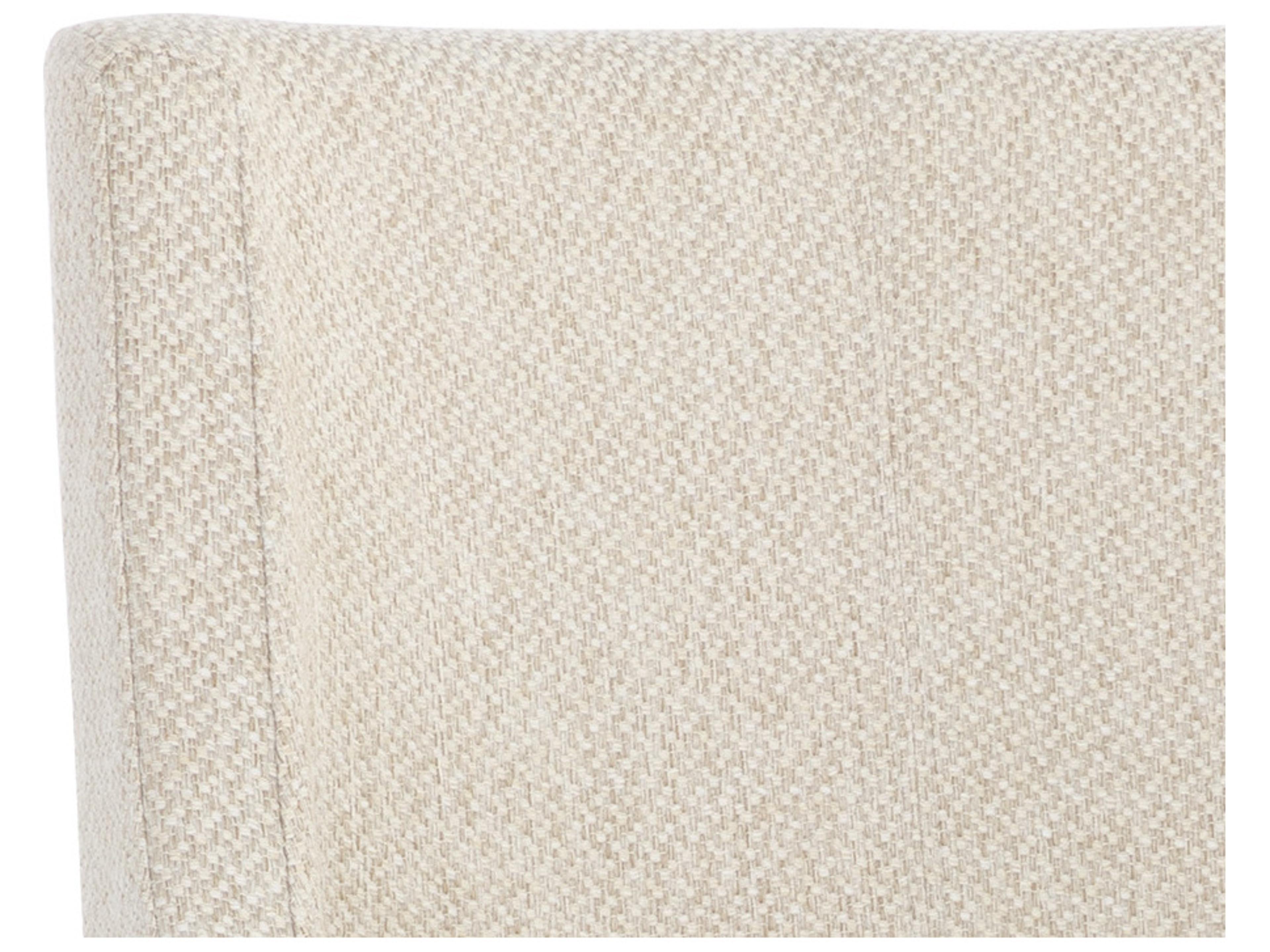 Sunpan Dionne Beige Upholstered Side Dining Chair