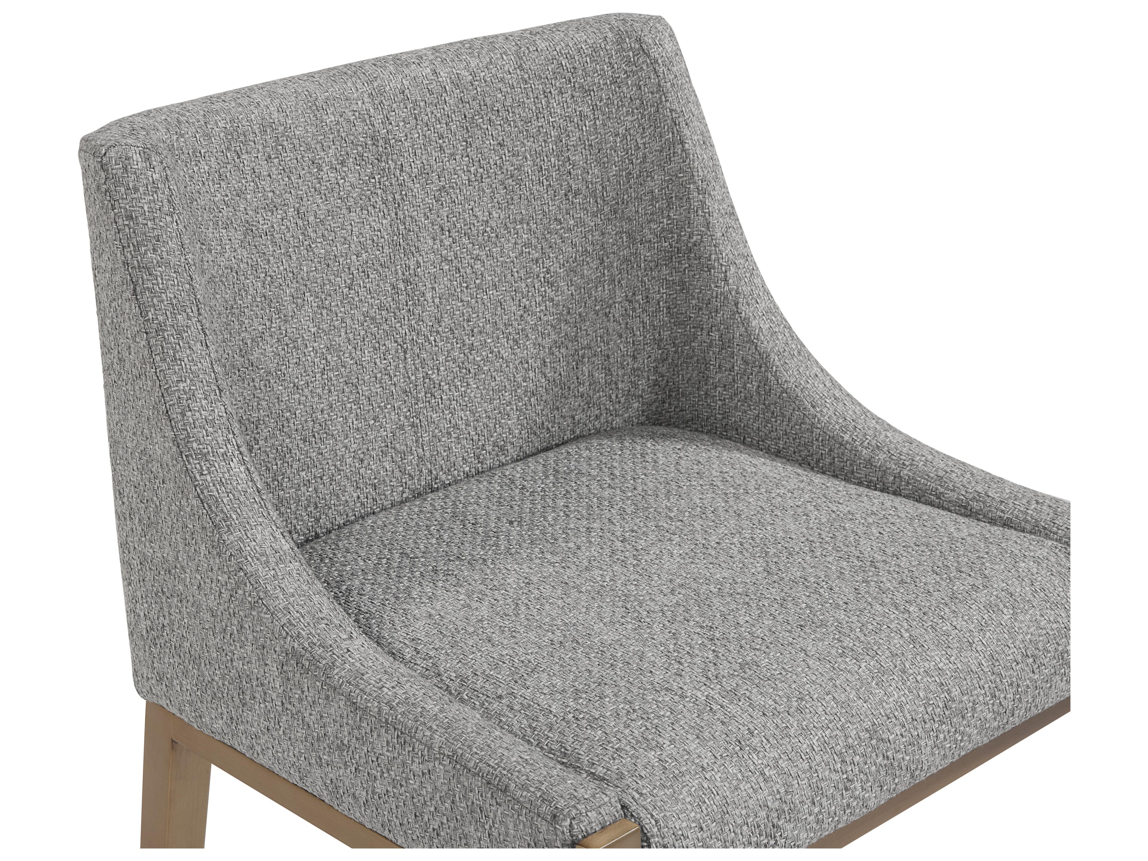 Sunpan Dionne Monument Pebble Upholstered Bar Stool