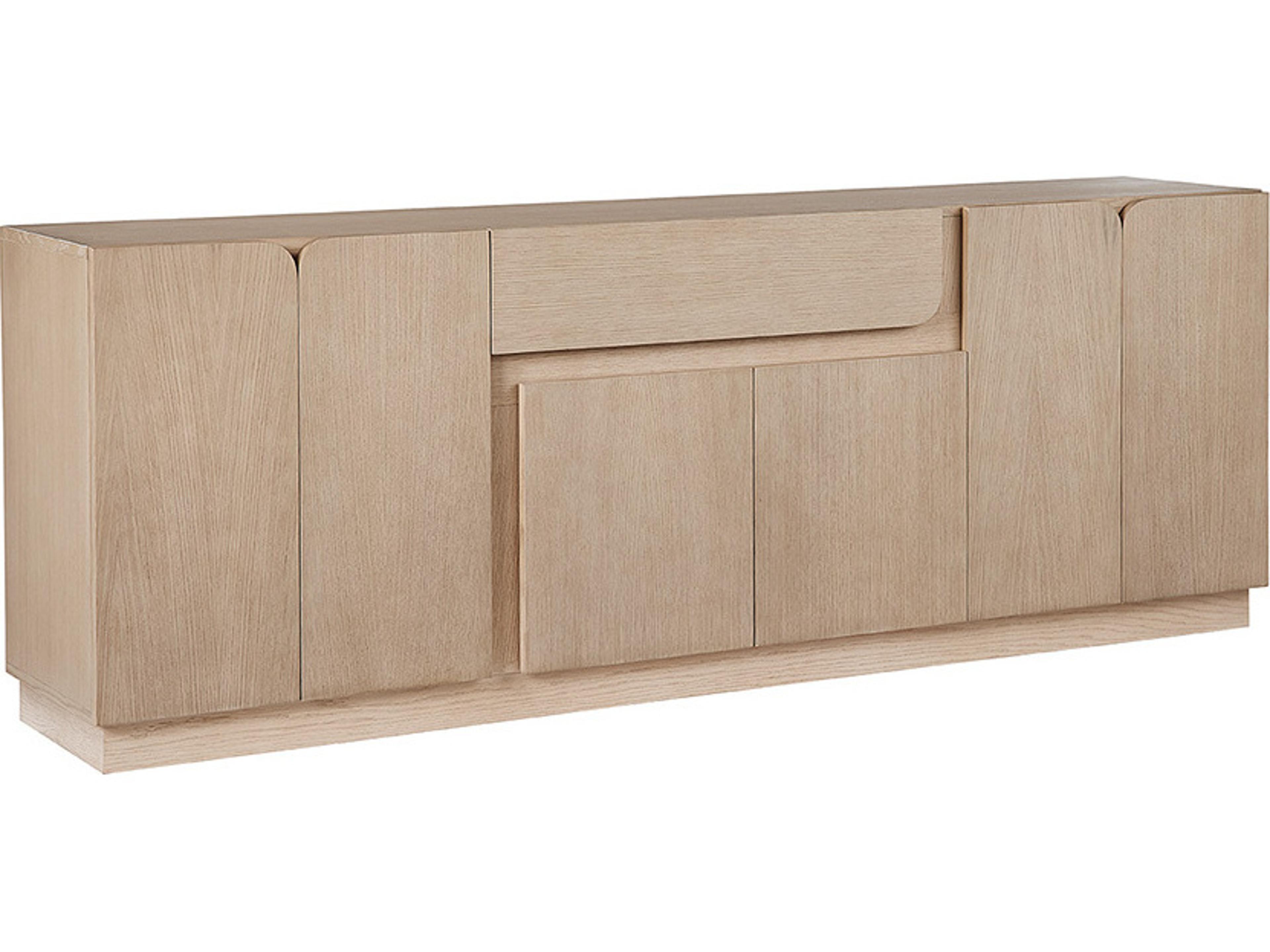 Arezza 86" Oak Wood Natural Sideboard