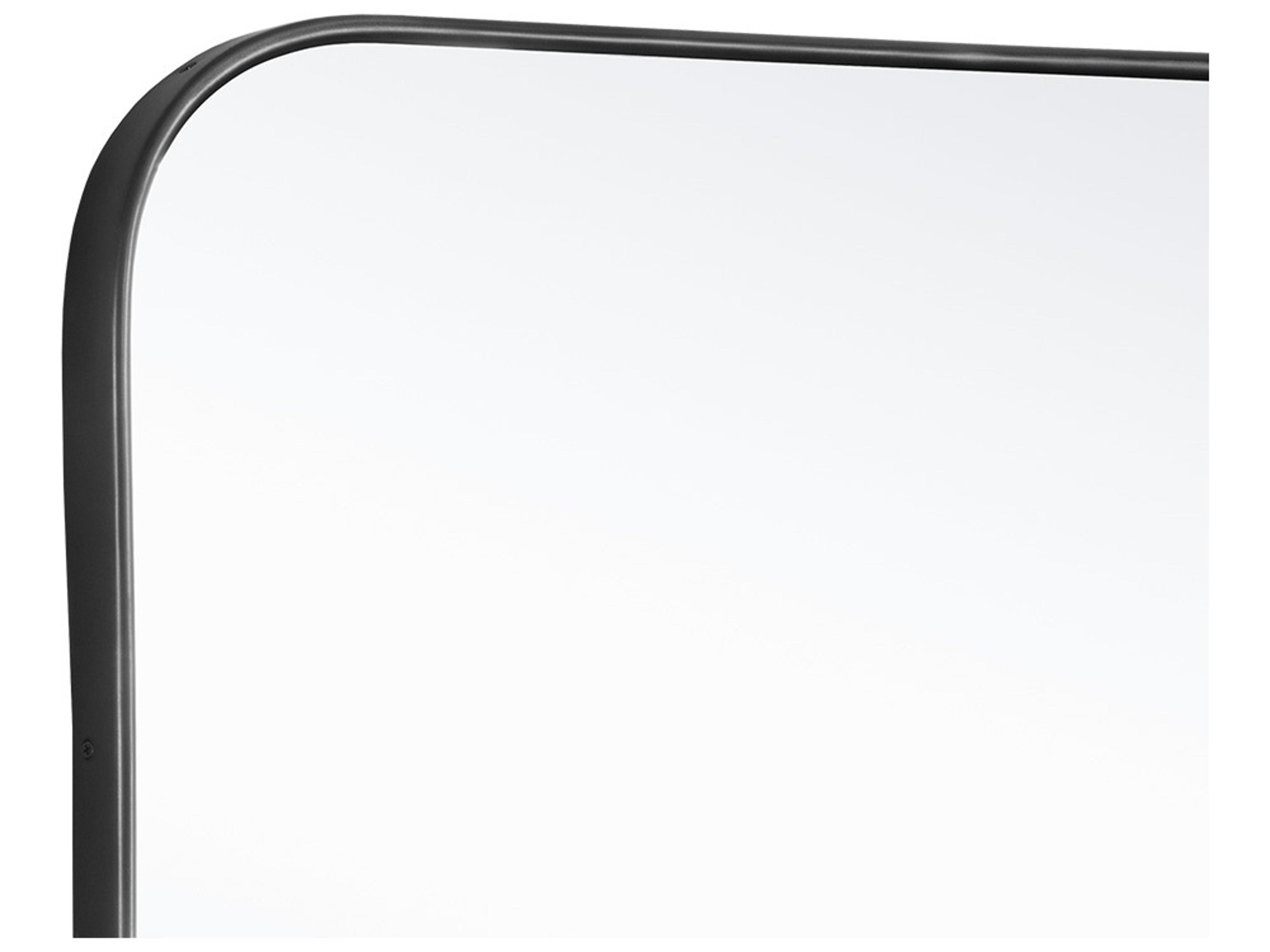 Sunpan Calabasas Black Wall Mirror Rectangular