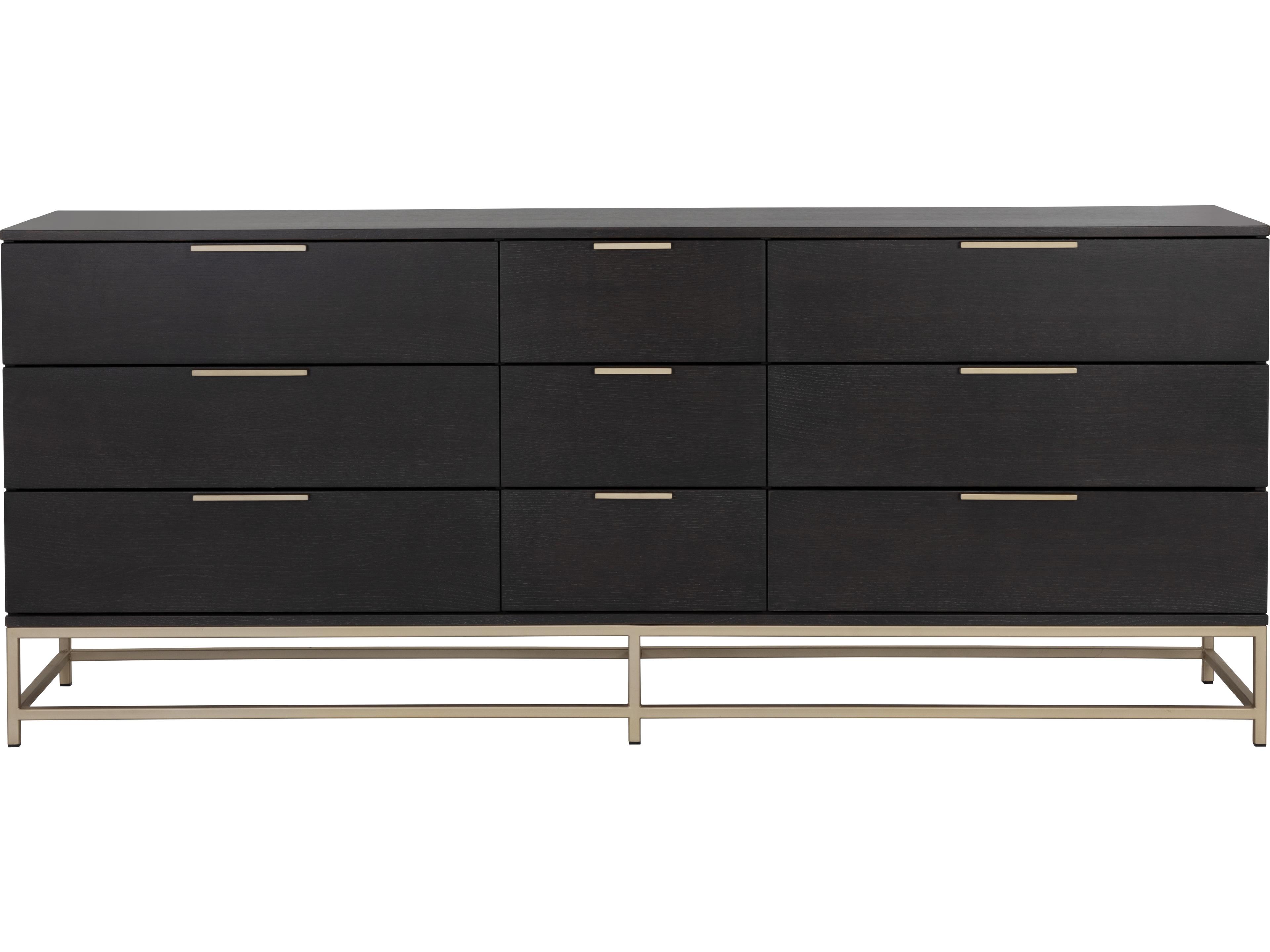 Rebel Gray Oak Wood Dresser