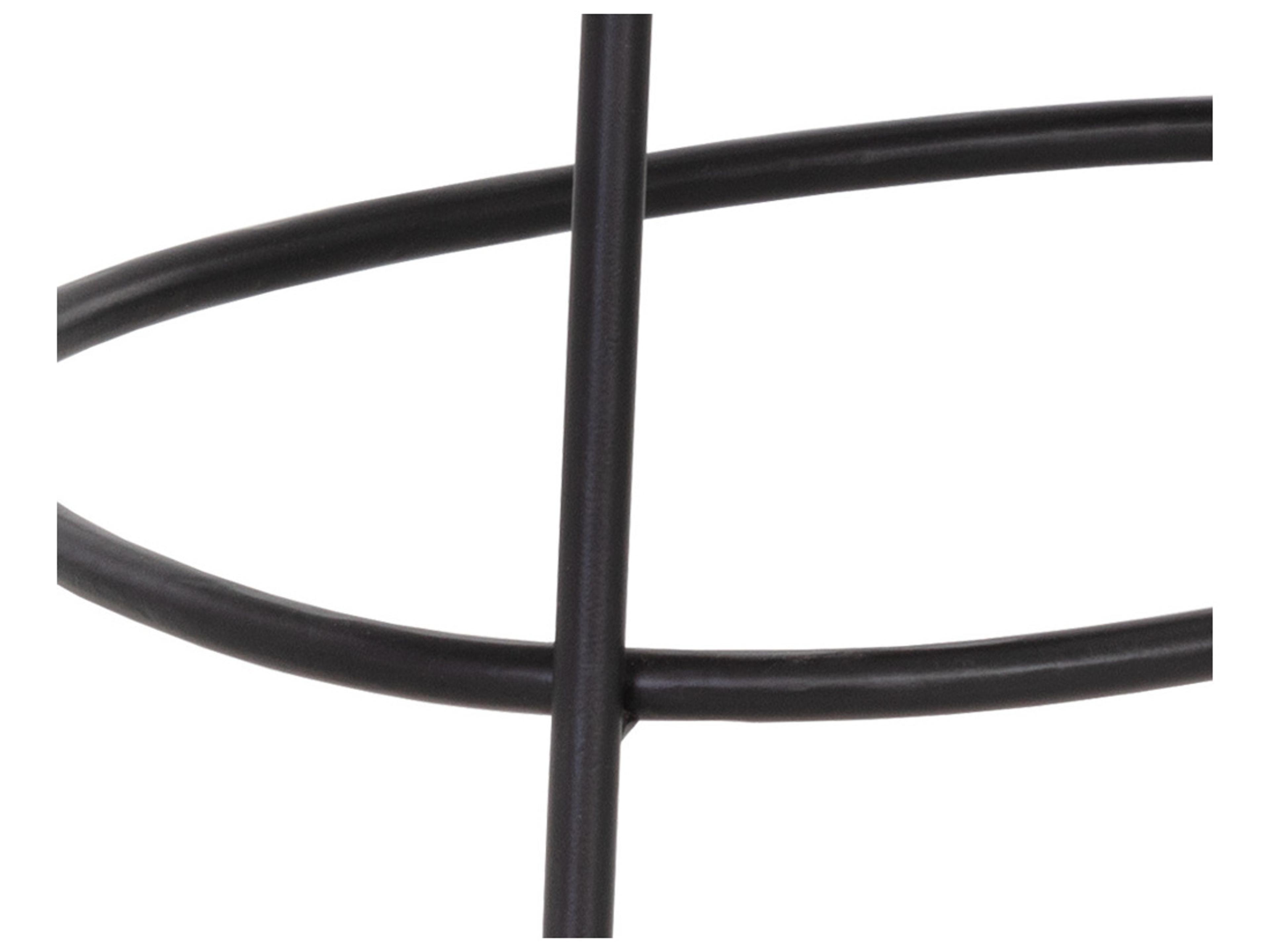 Sunpan Indra Brown Black Mango Wood Counter Stool