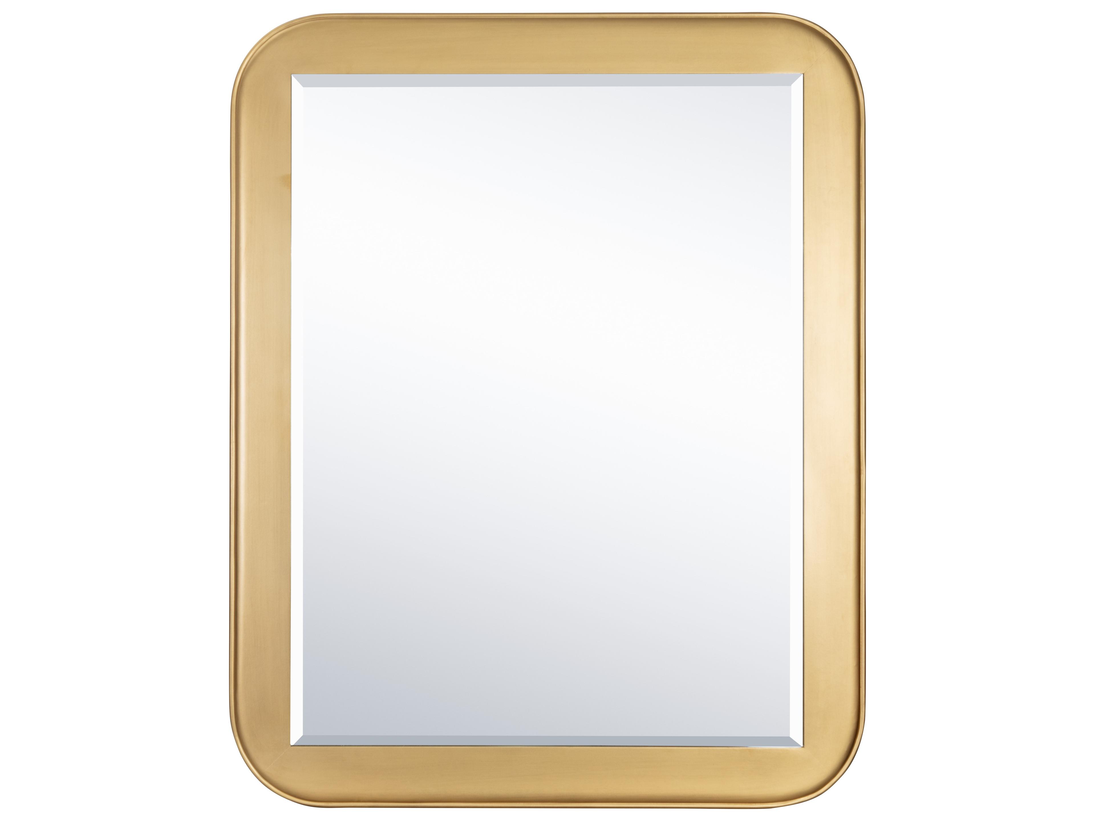Topanga Wall Mirror Gold Foil Frame