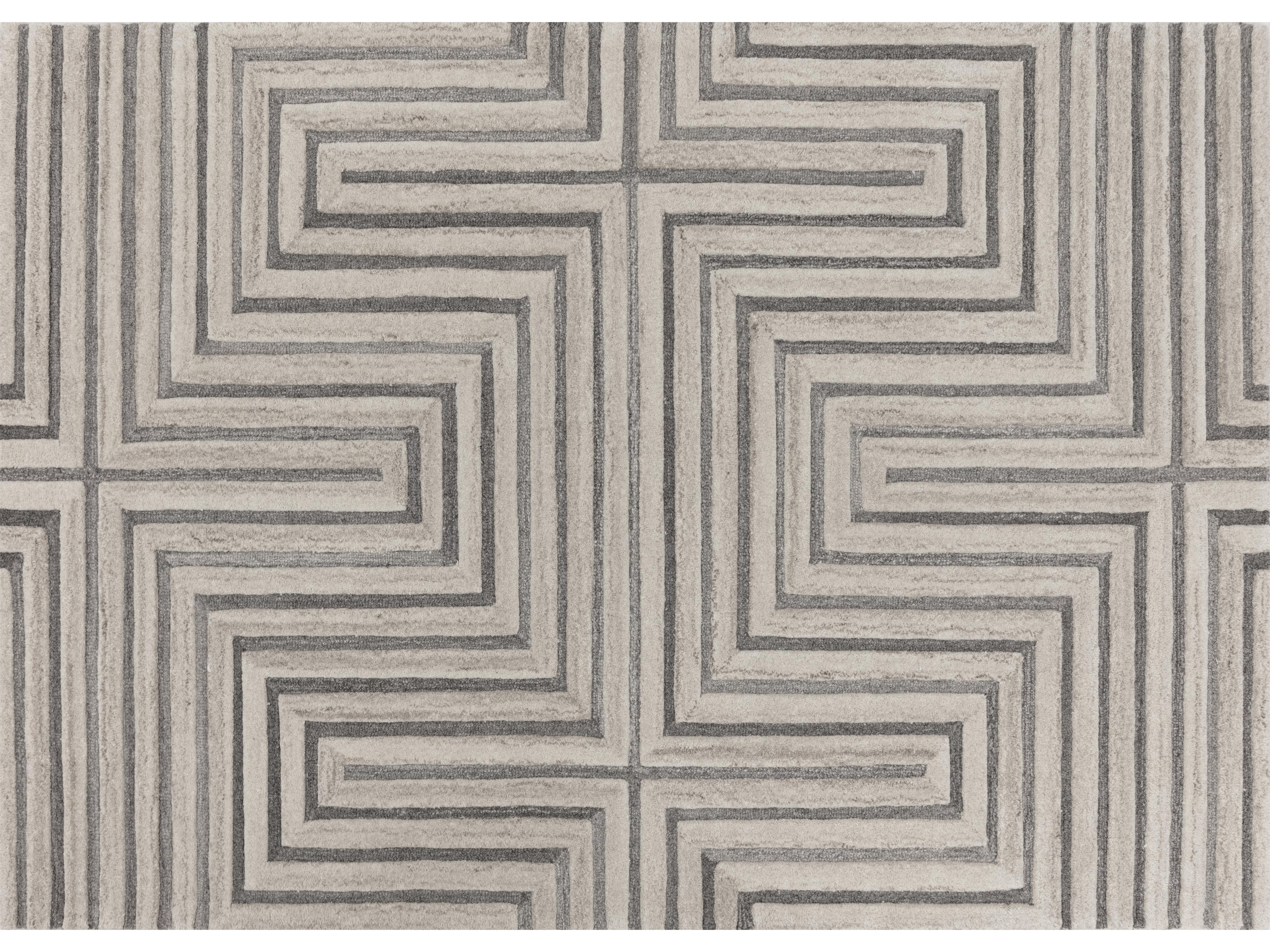 Sunpan Oslow 168" x 120" Geometric Area Rug