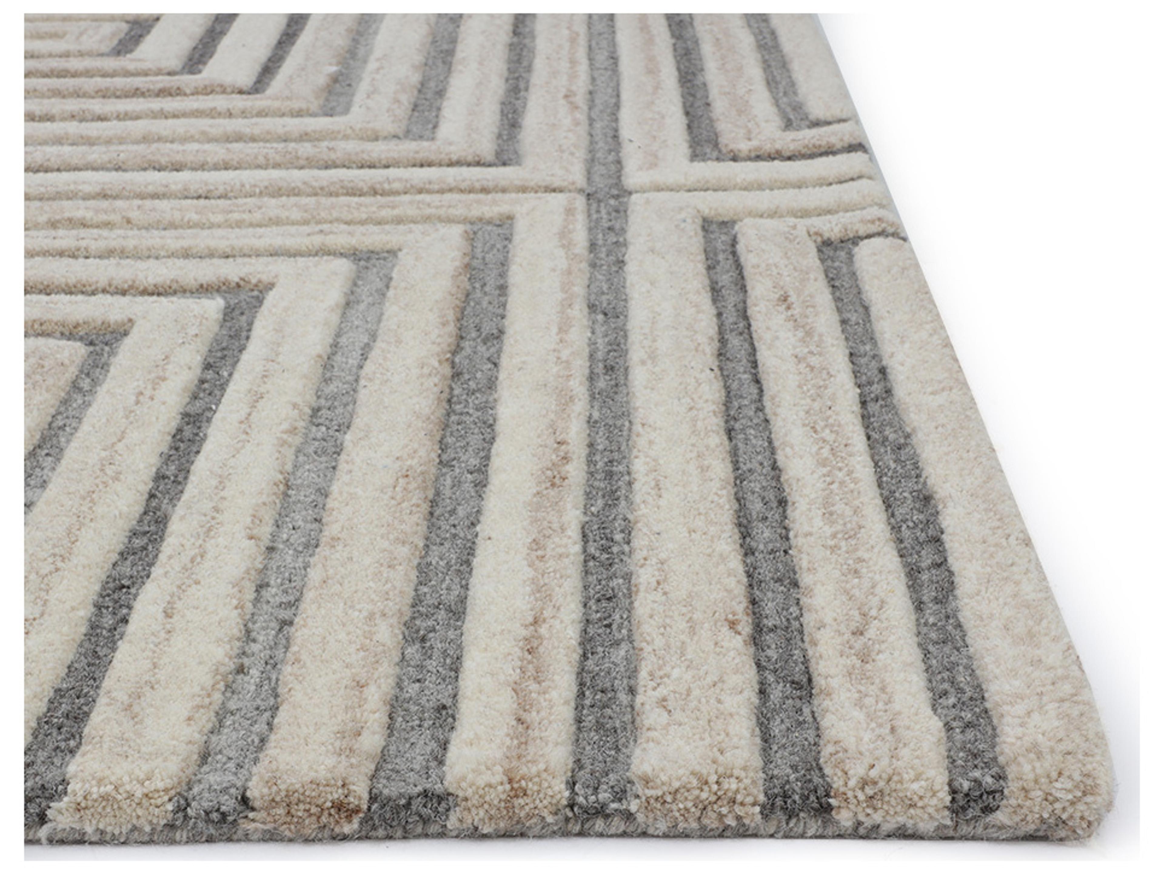 Sunpan Oslow 168" x 120" Geometric Area Rug