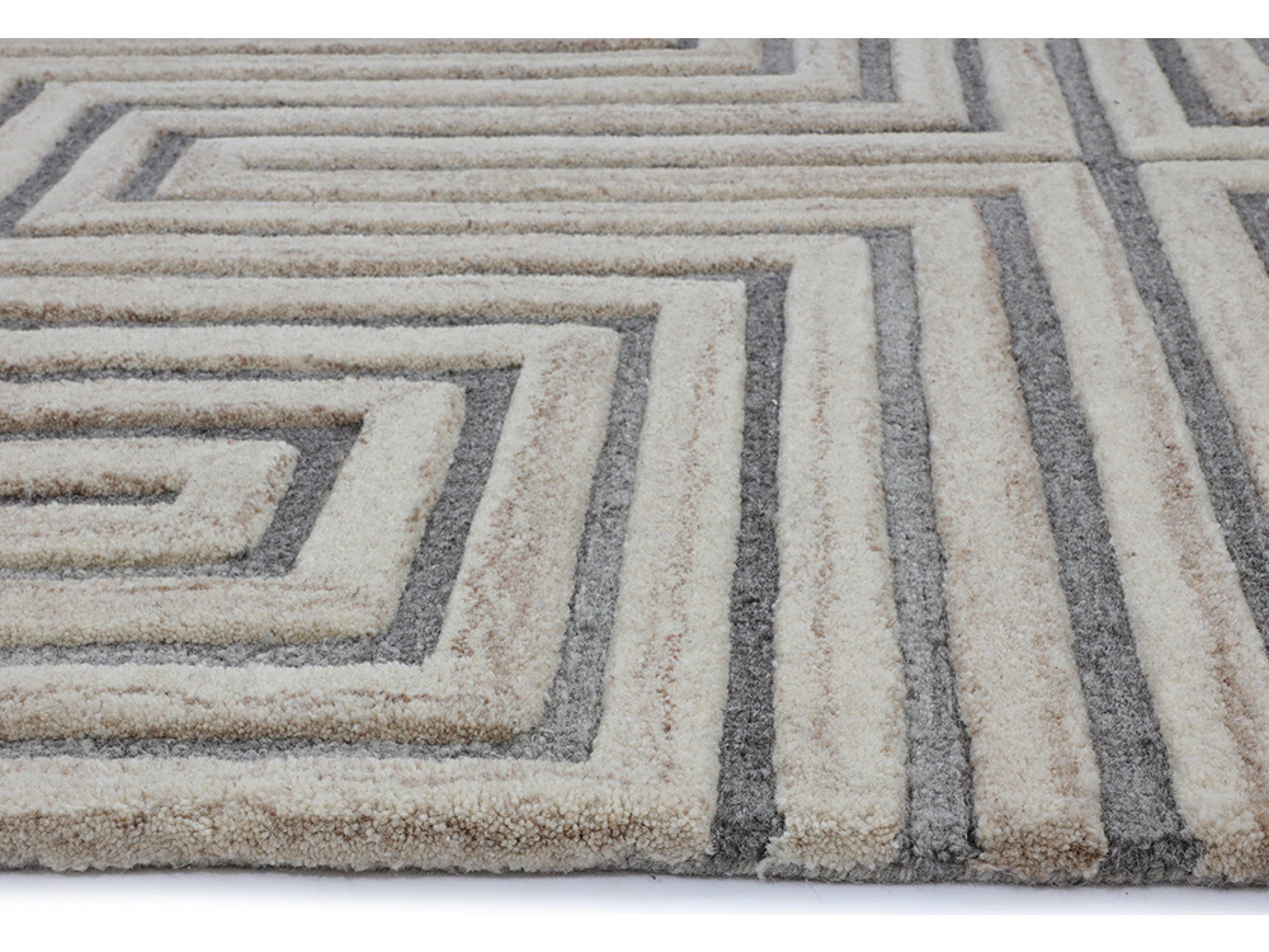 Sunpan Oslow 168" x 120" Geometric Area Rug