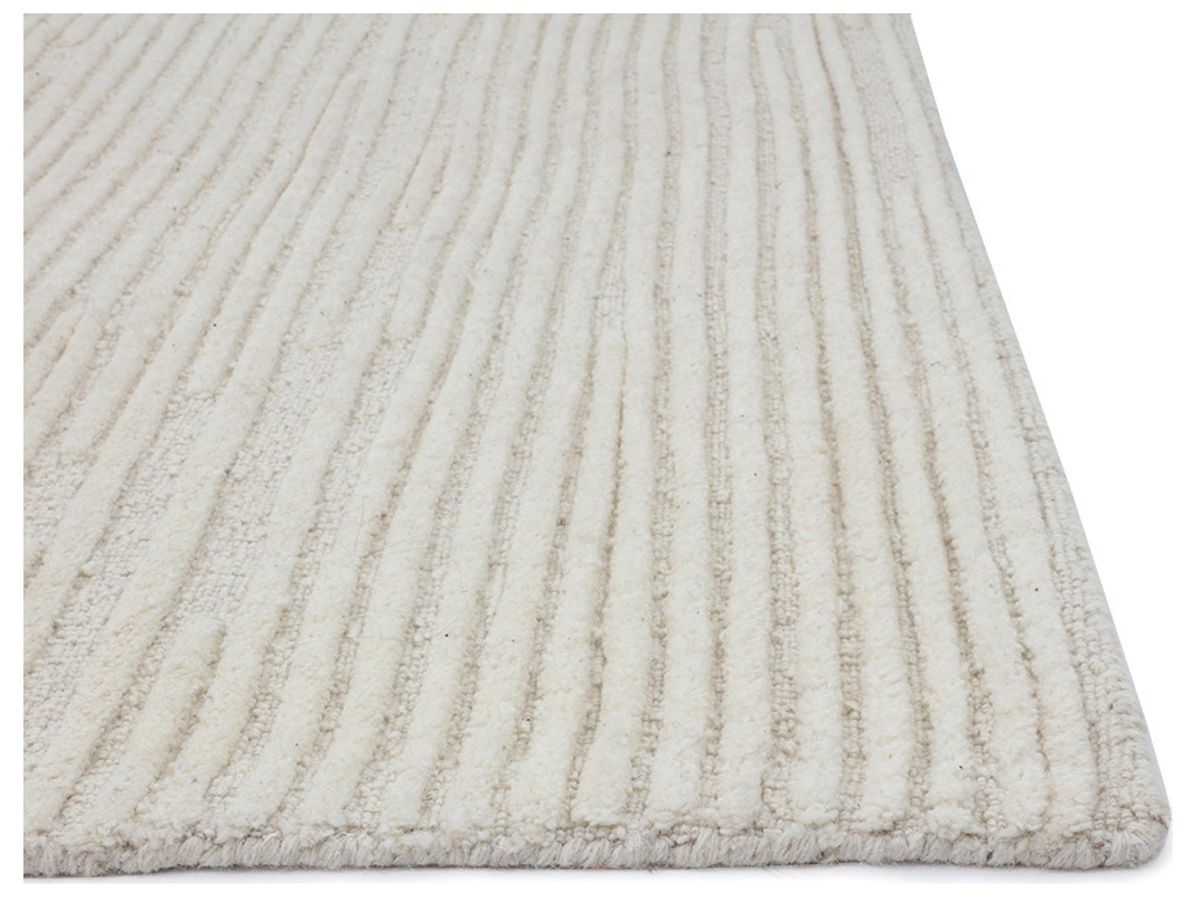 Sunpan Deva Hand-Tufted Rug in Ivory in 10 ' x 14'