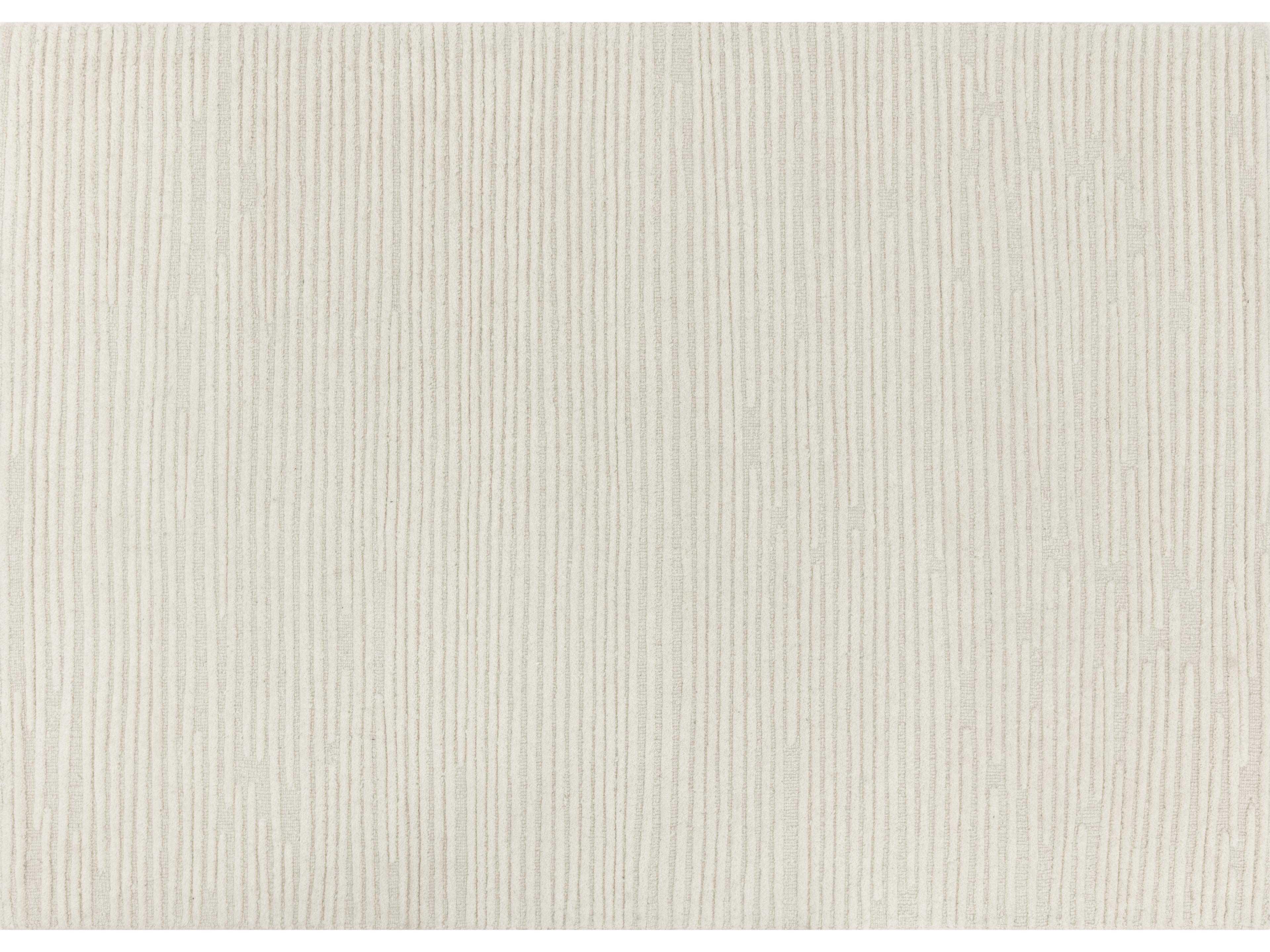 Deva Hand-Tufted Rug in Ivory in 10 ' x 14'