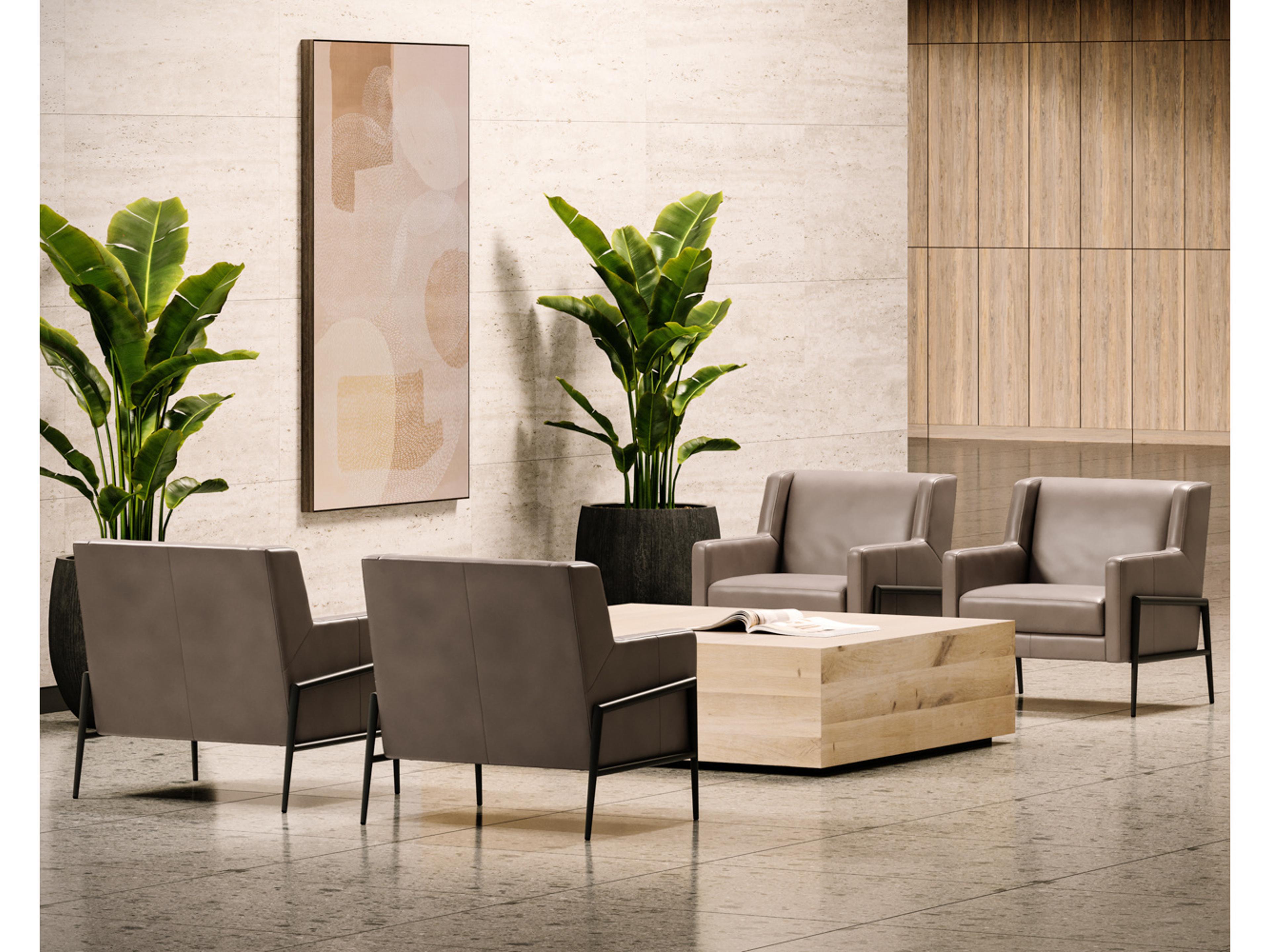 Sunpan Frezco Square Wood Light Oak Coffee Table